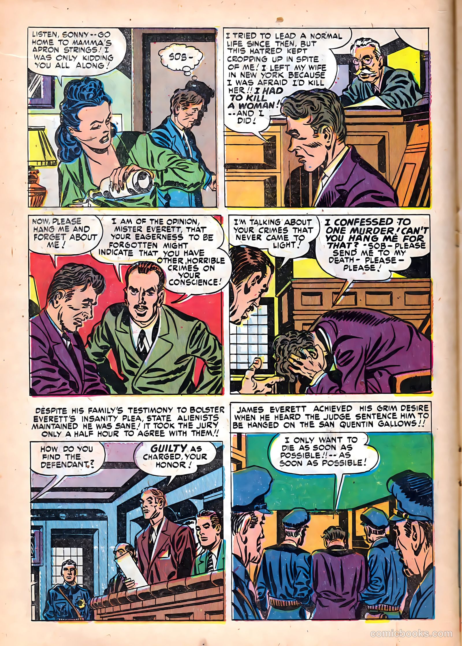 Justice Traps the Guilty #1 — page 22 of 52