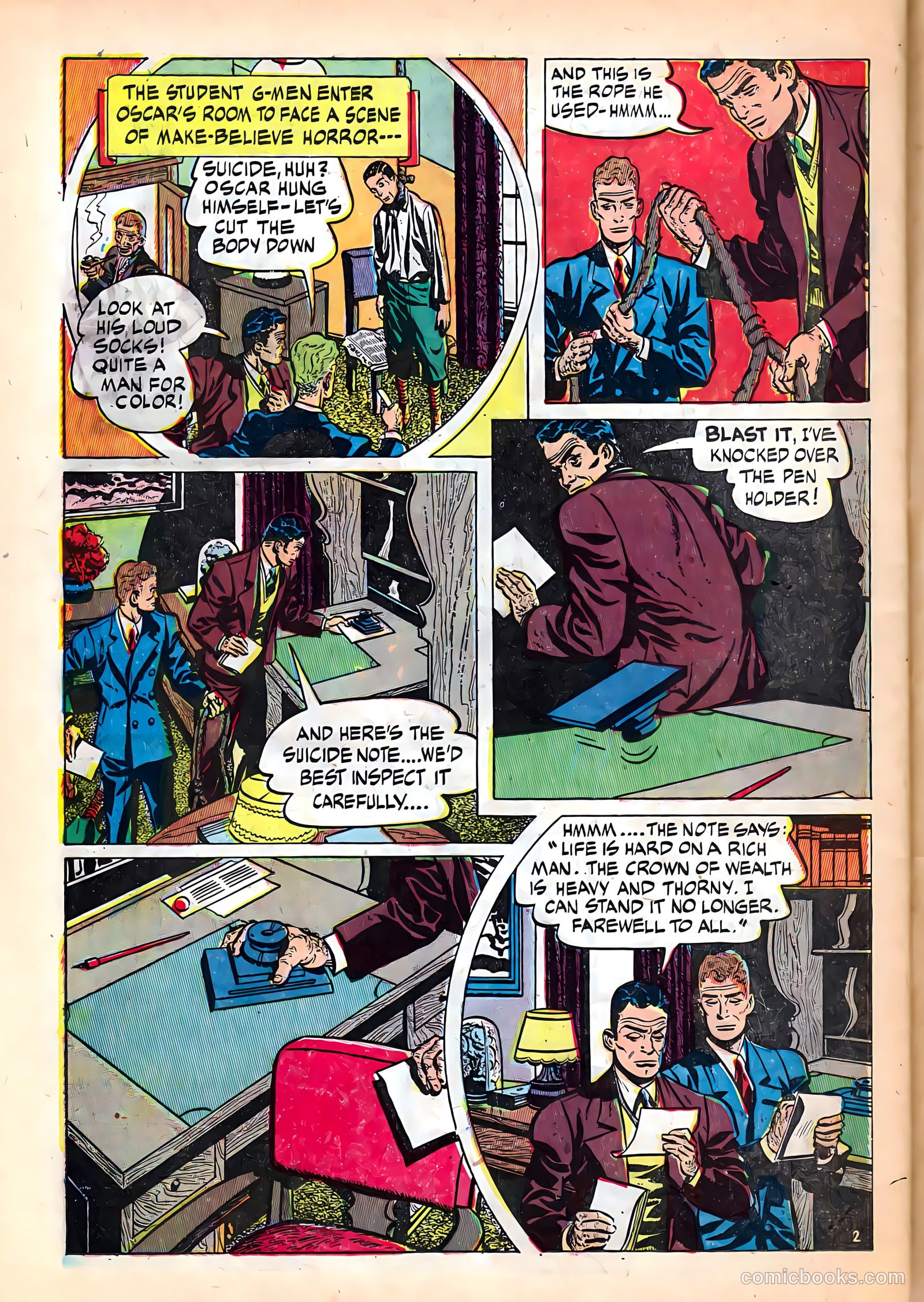 Justice Traps the Guilty #1 — page 38 of 52