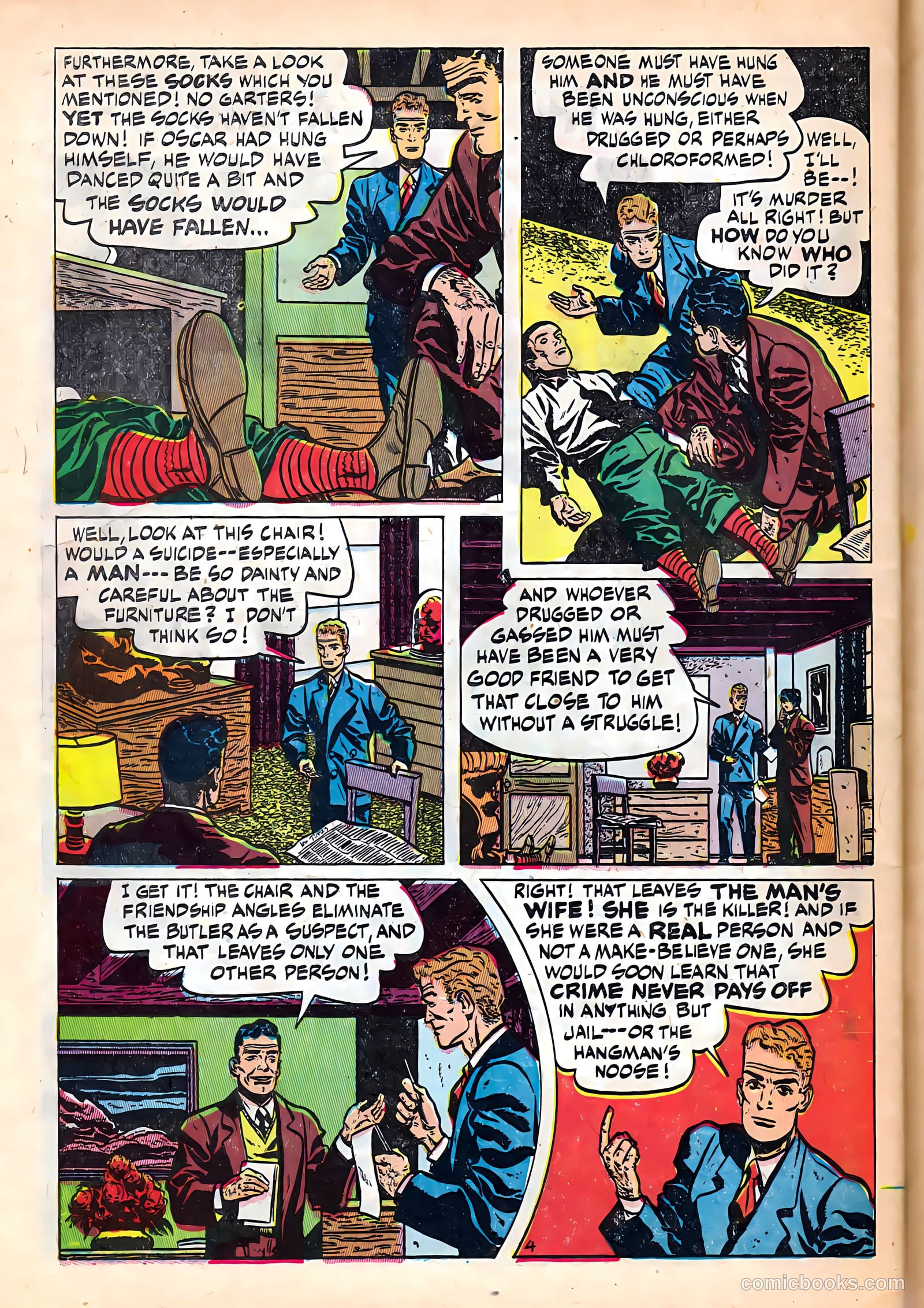 Justice Traps the Guilty #1 — page 40 of 52