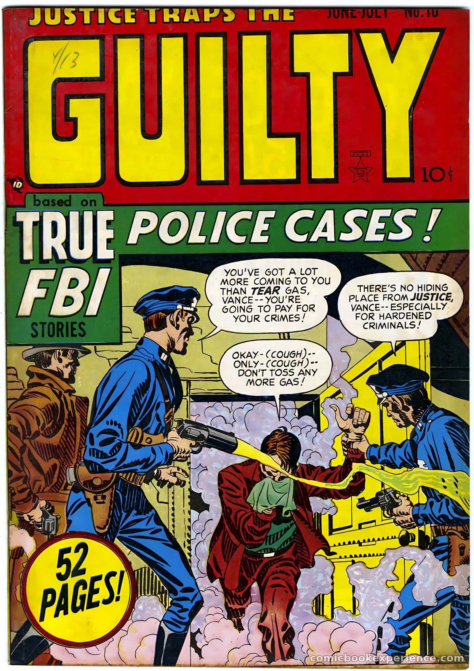 Justice Traps the Guilty #10 — page 1 of 53