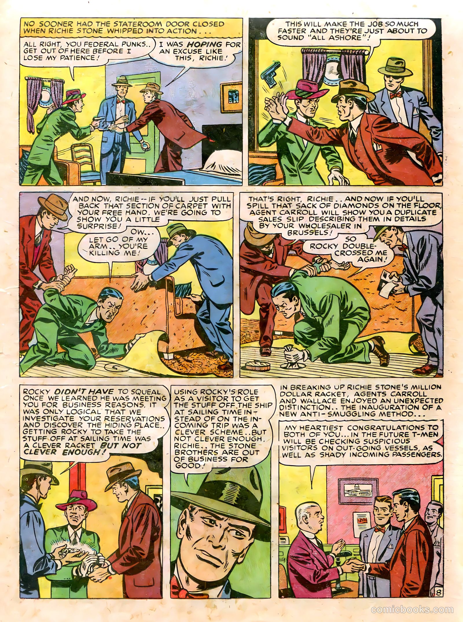 Justice Traps the Guilty #10 — page 22 of 53