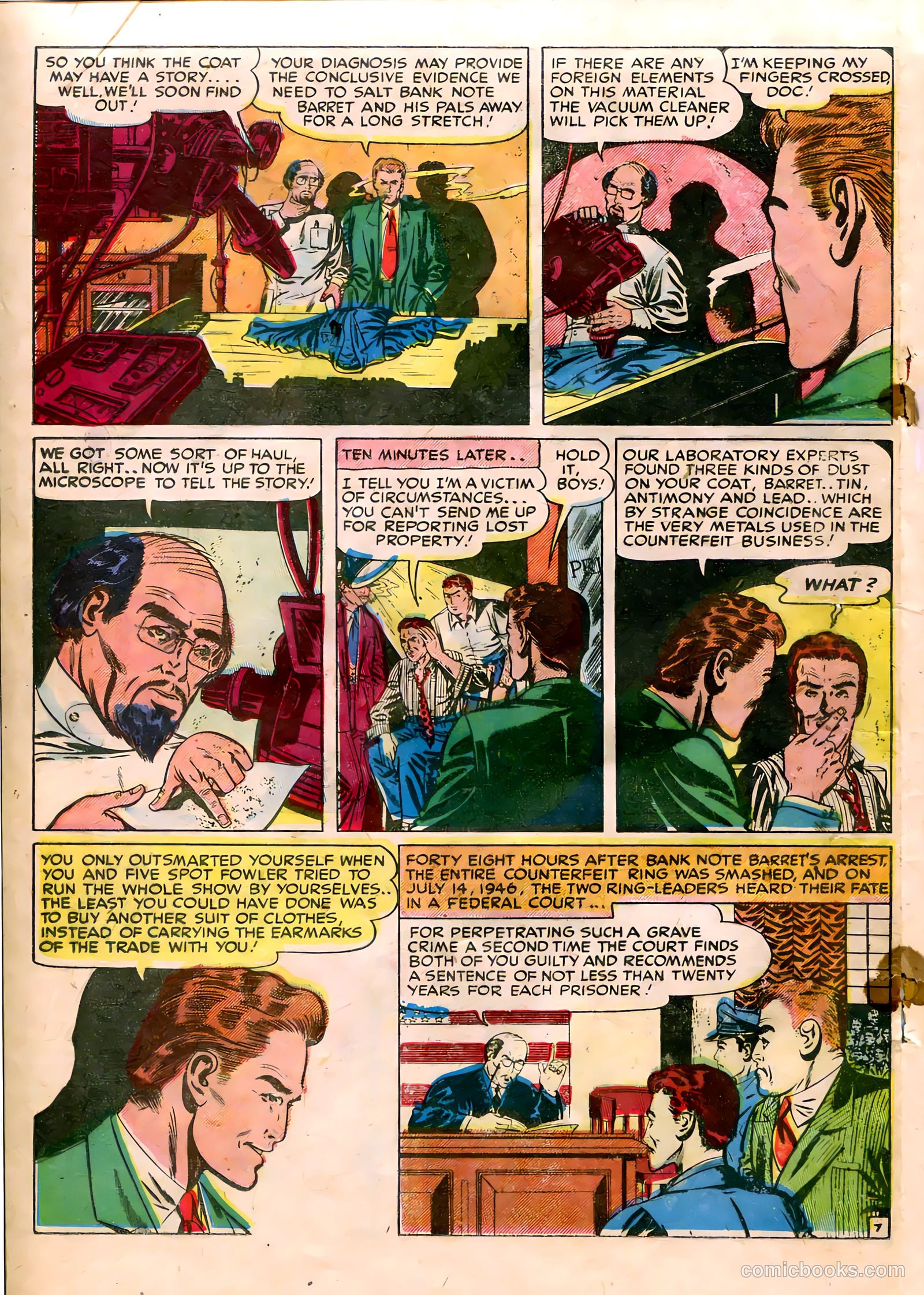 Justice Traps the Guilty #10 — page 29 of 53