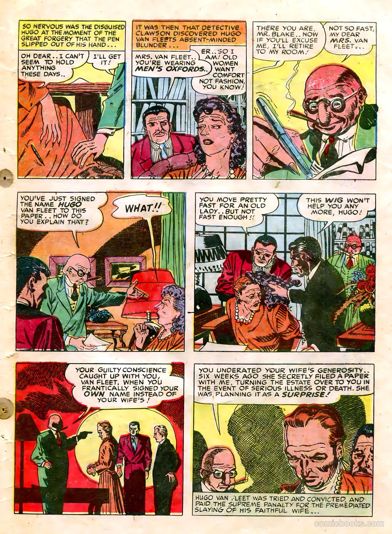 Justice Traps the Guilty #10 — page 40 of 53