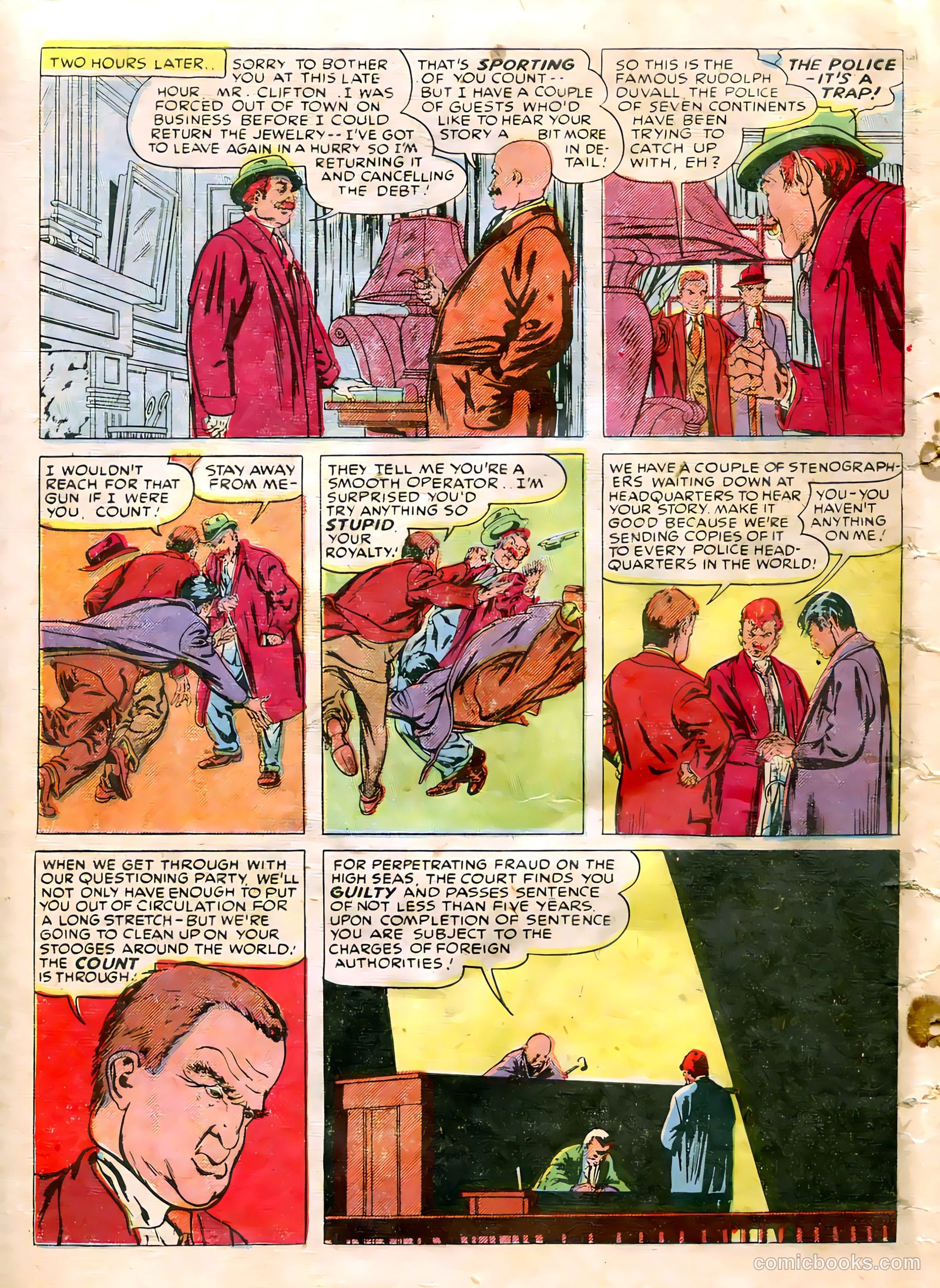 Justice Traps the Guilty #10 — page 49 of 53