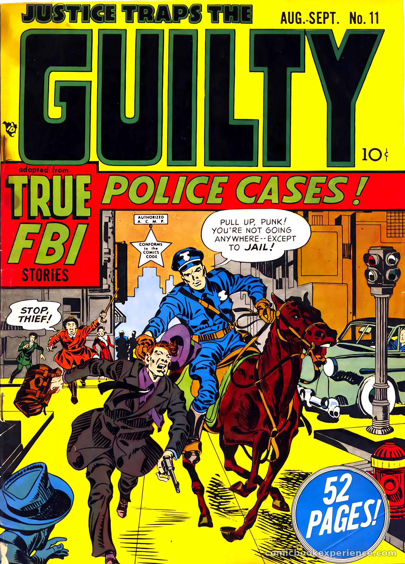 Justice Traps the Guilty #11 — page 1 of 52