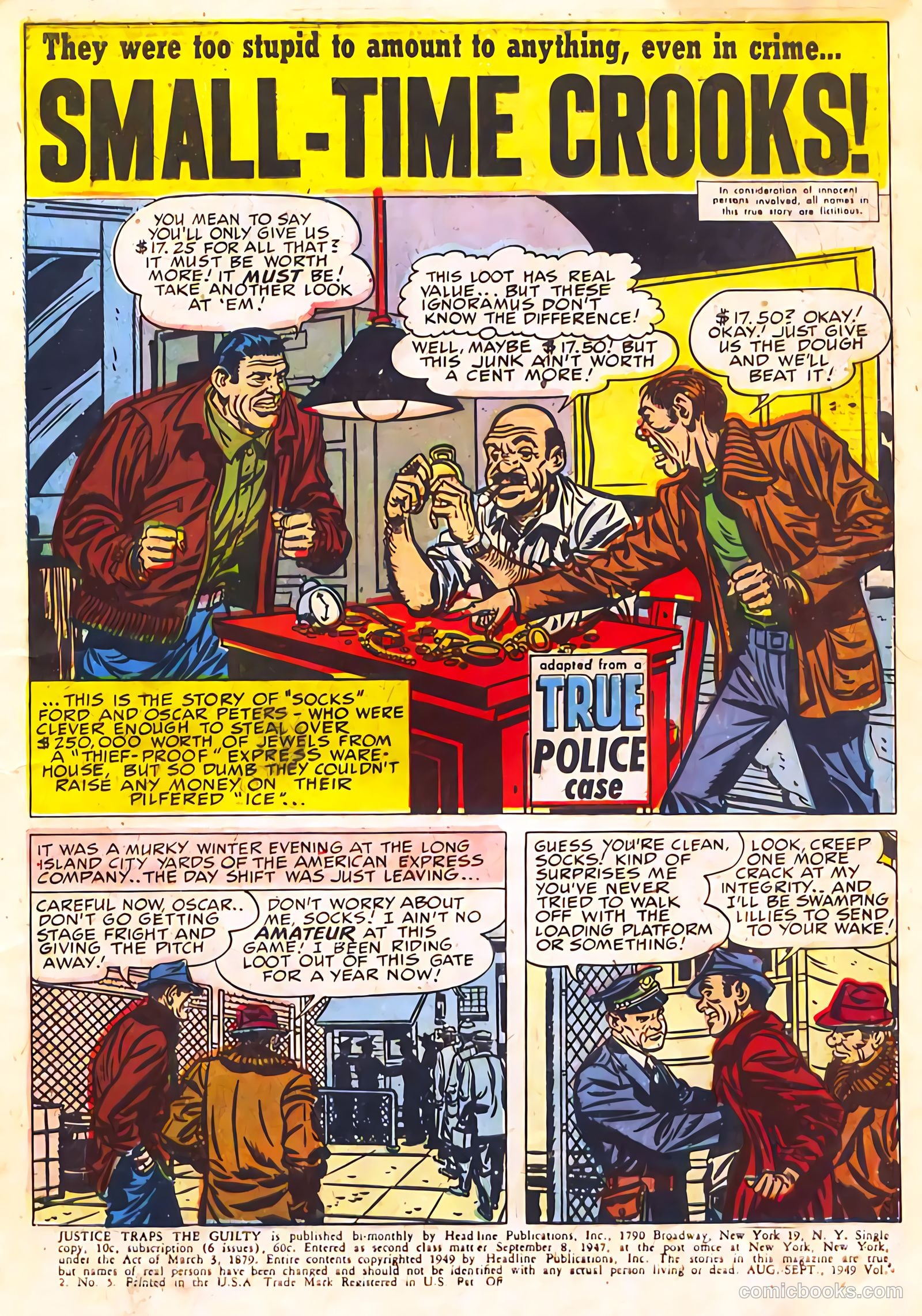 Justice Traps the Guilty #11 — page 3 of 52
