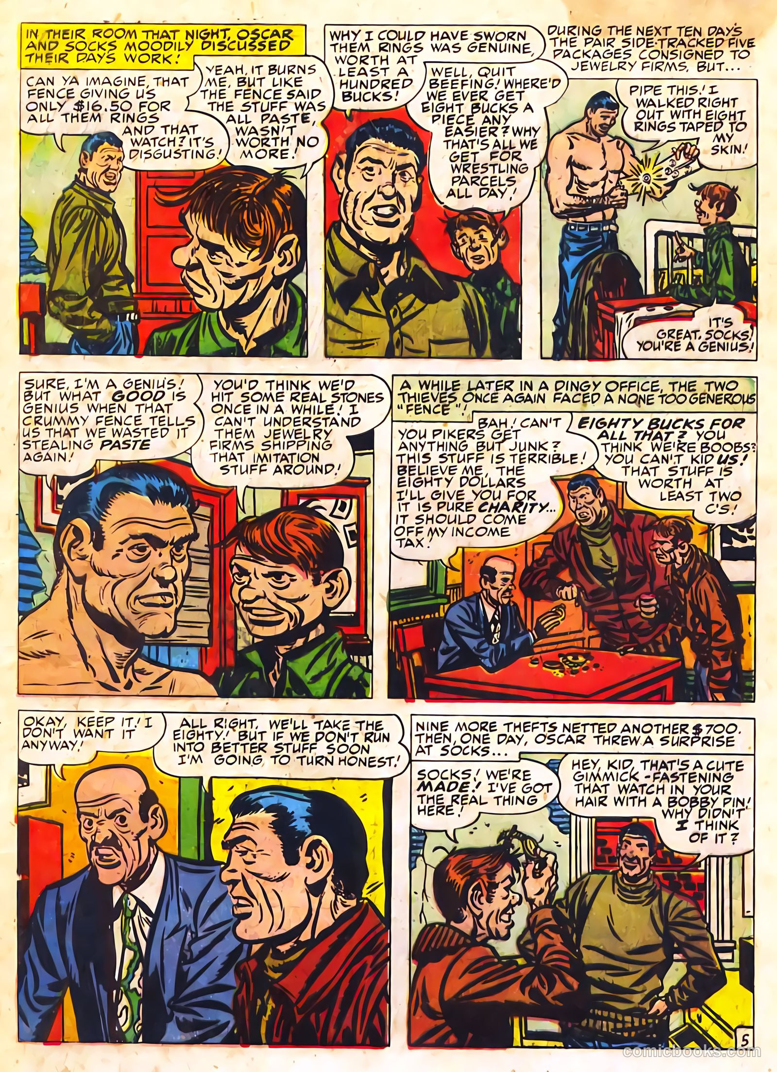 Justice Traps the Guilty #11 — page 7 of 52