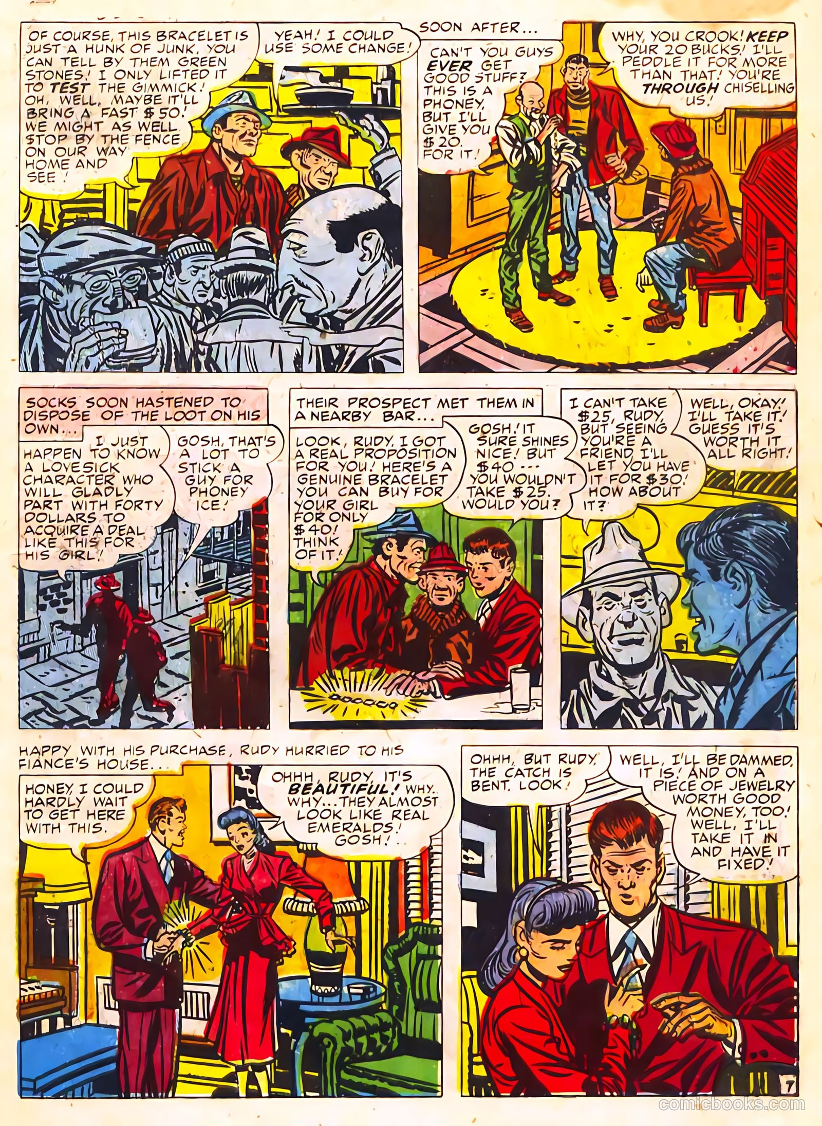 Justice Traps the Guilty #11 — page 9 of 52