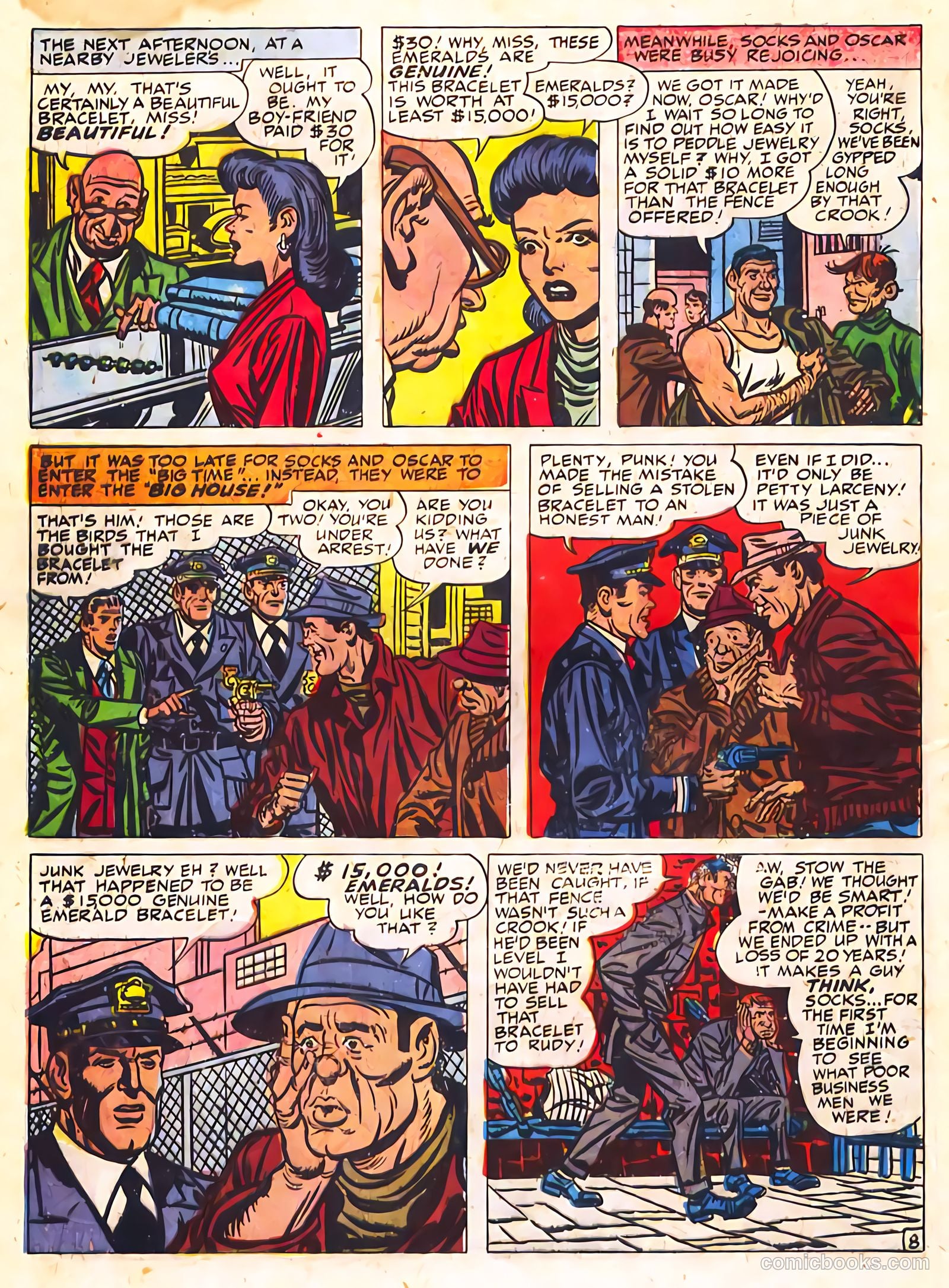 Justice Traps the Guilty #11 — page 10 of 52