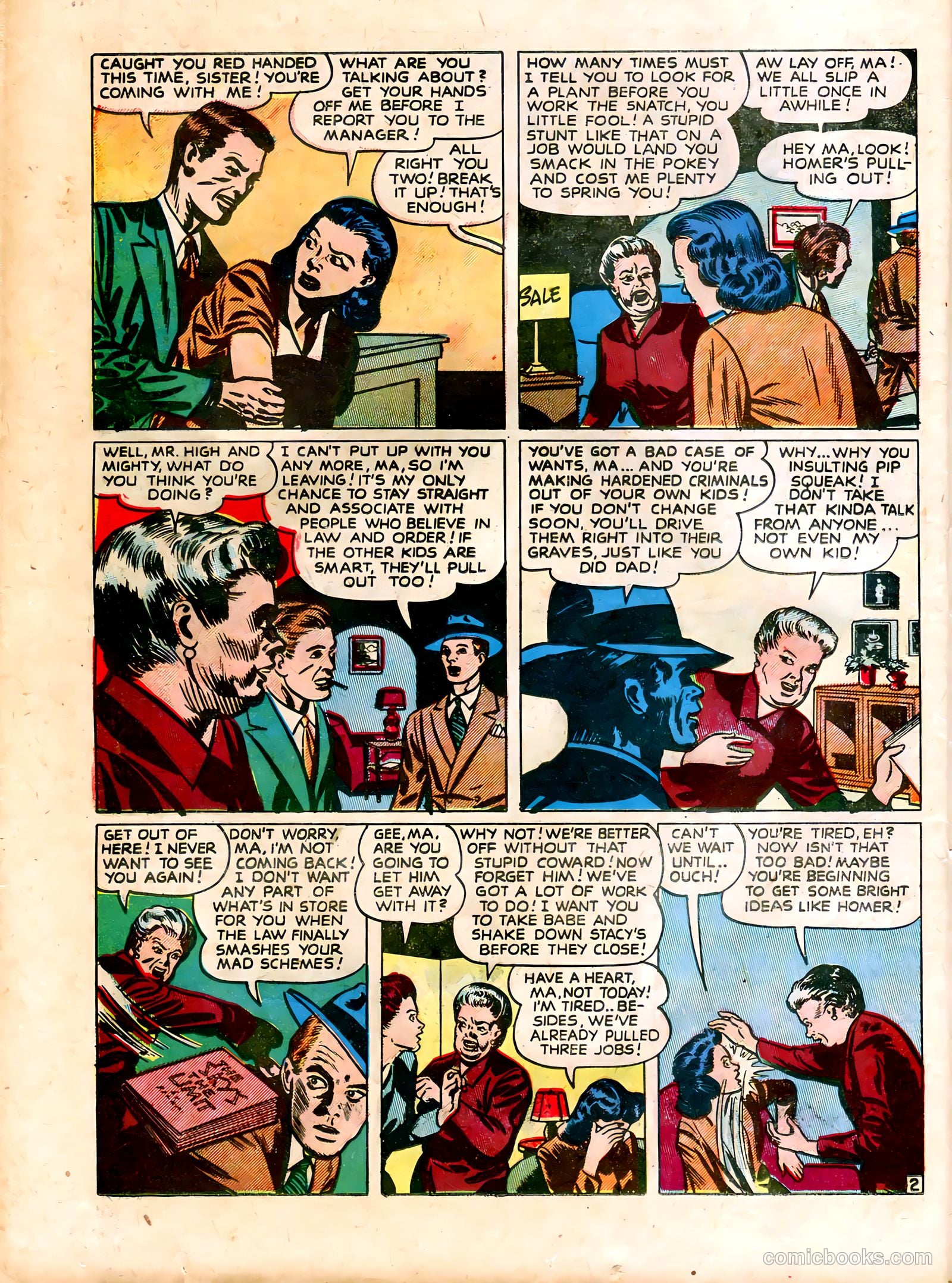 Justice Traps the Guilty #12 — page 32 of 52