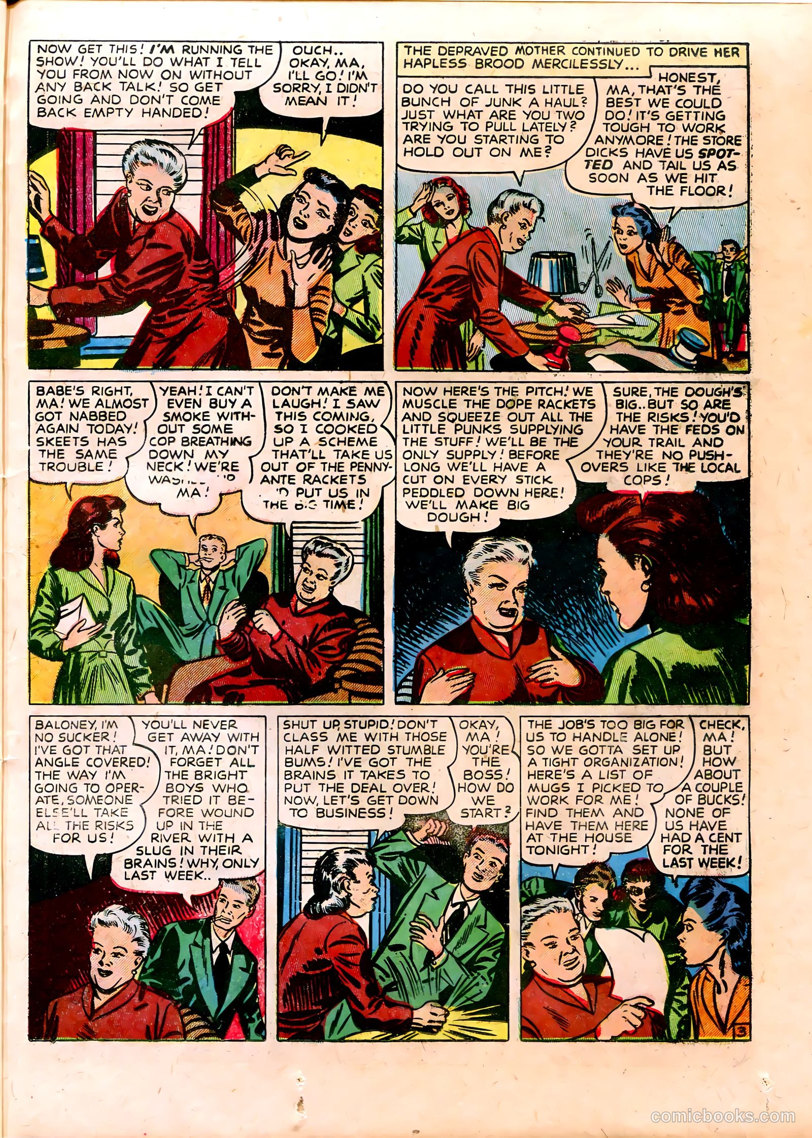 Justice Traps the Guilty #12 — page 33 of 52