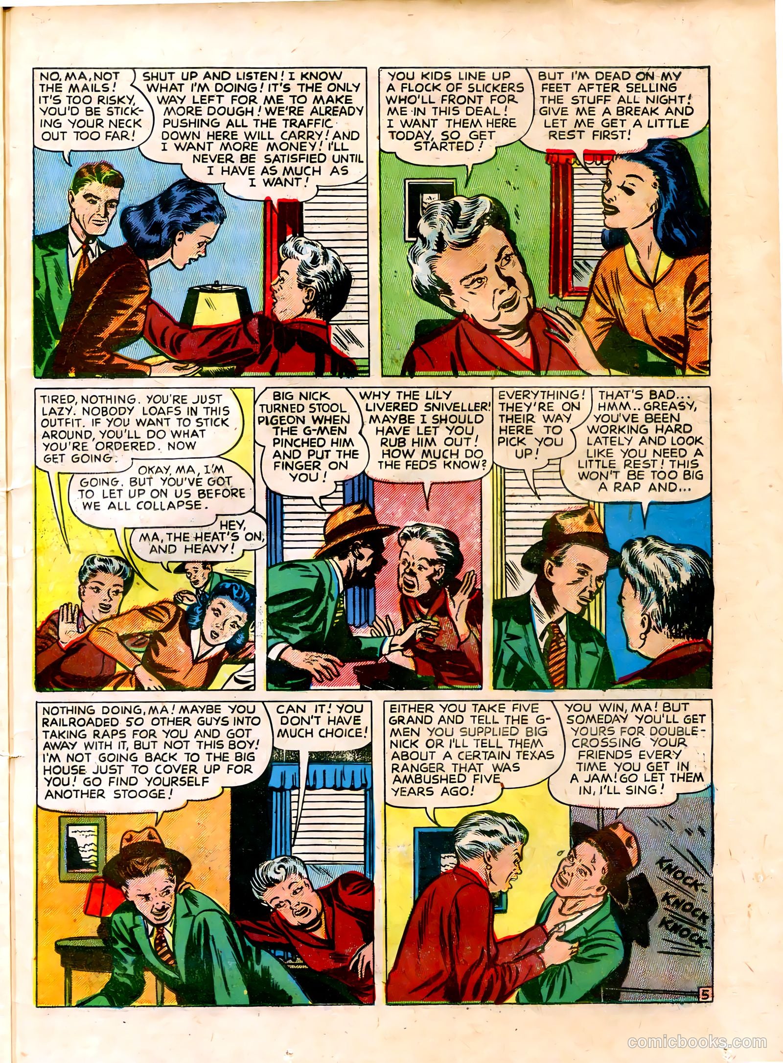 Justice Traps the Guilty #12 — page 35 of 52