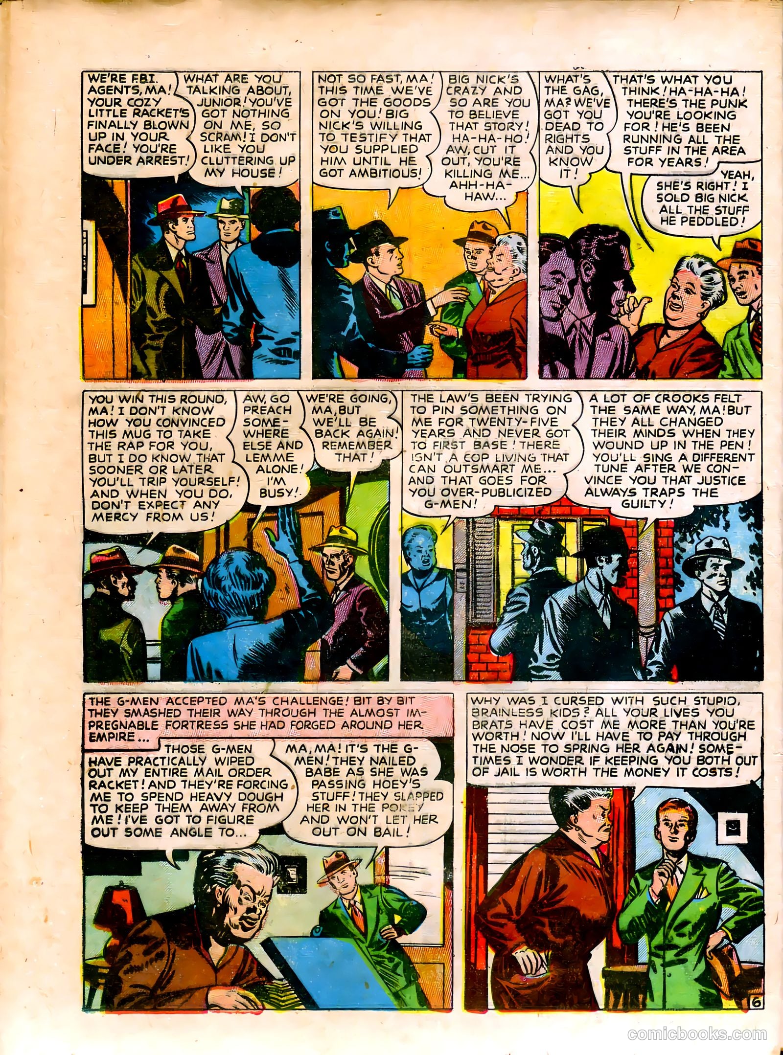 Justice Traps the Guilty #12 — page 36 of 52