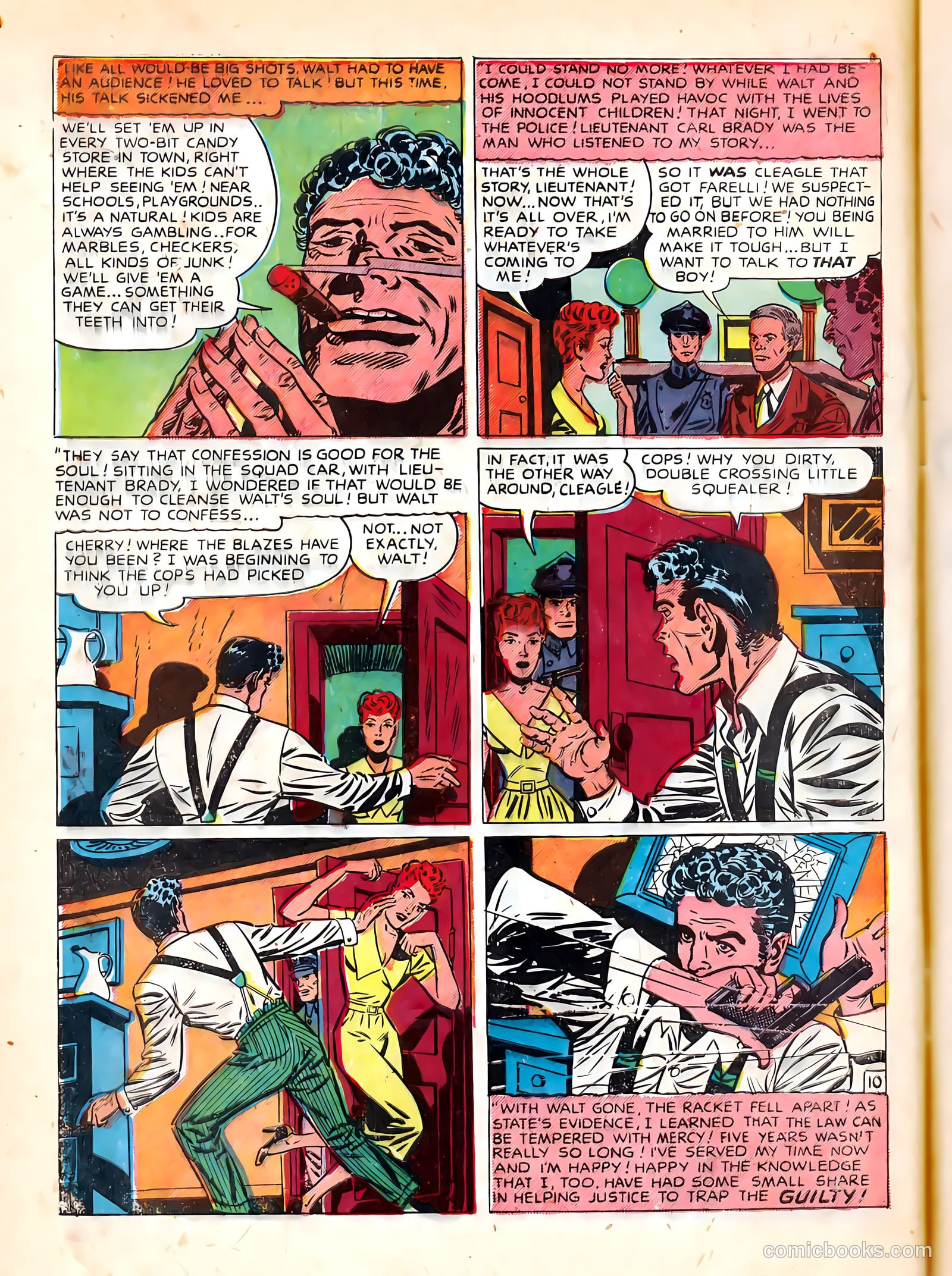 Justice Traps the Guilty #13 — page 12 of 52