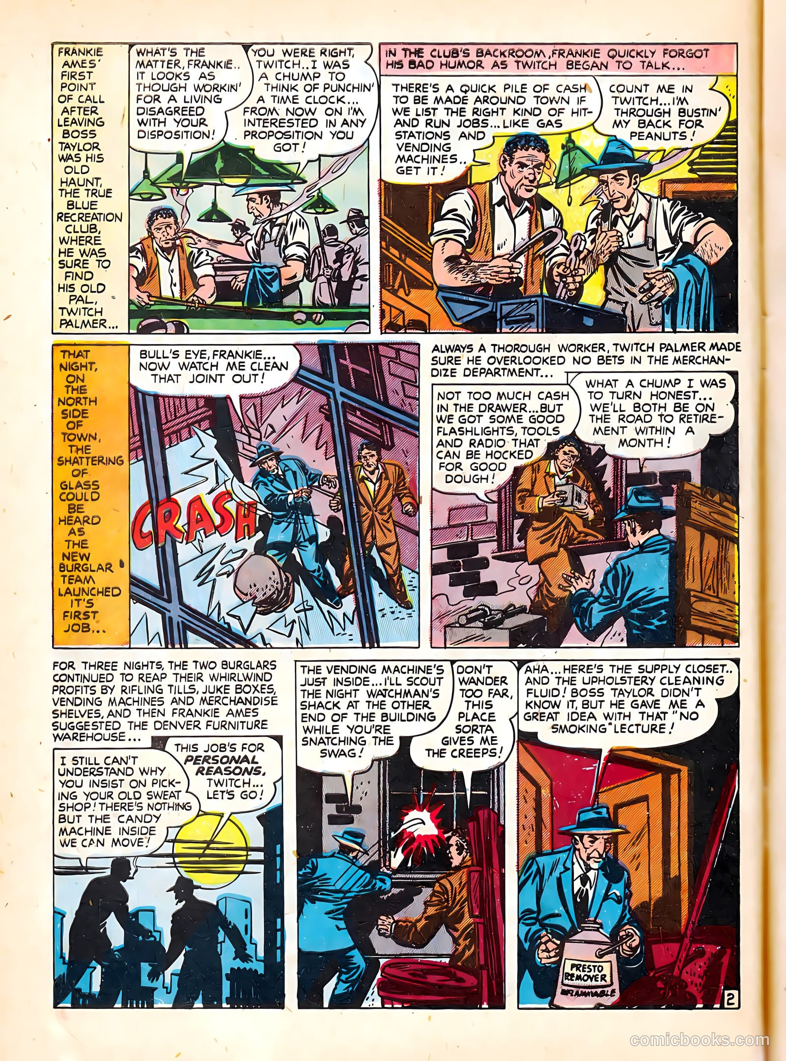 Justice Traps the Guilty #13 — page 14 of 52