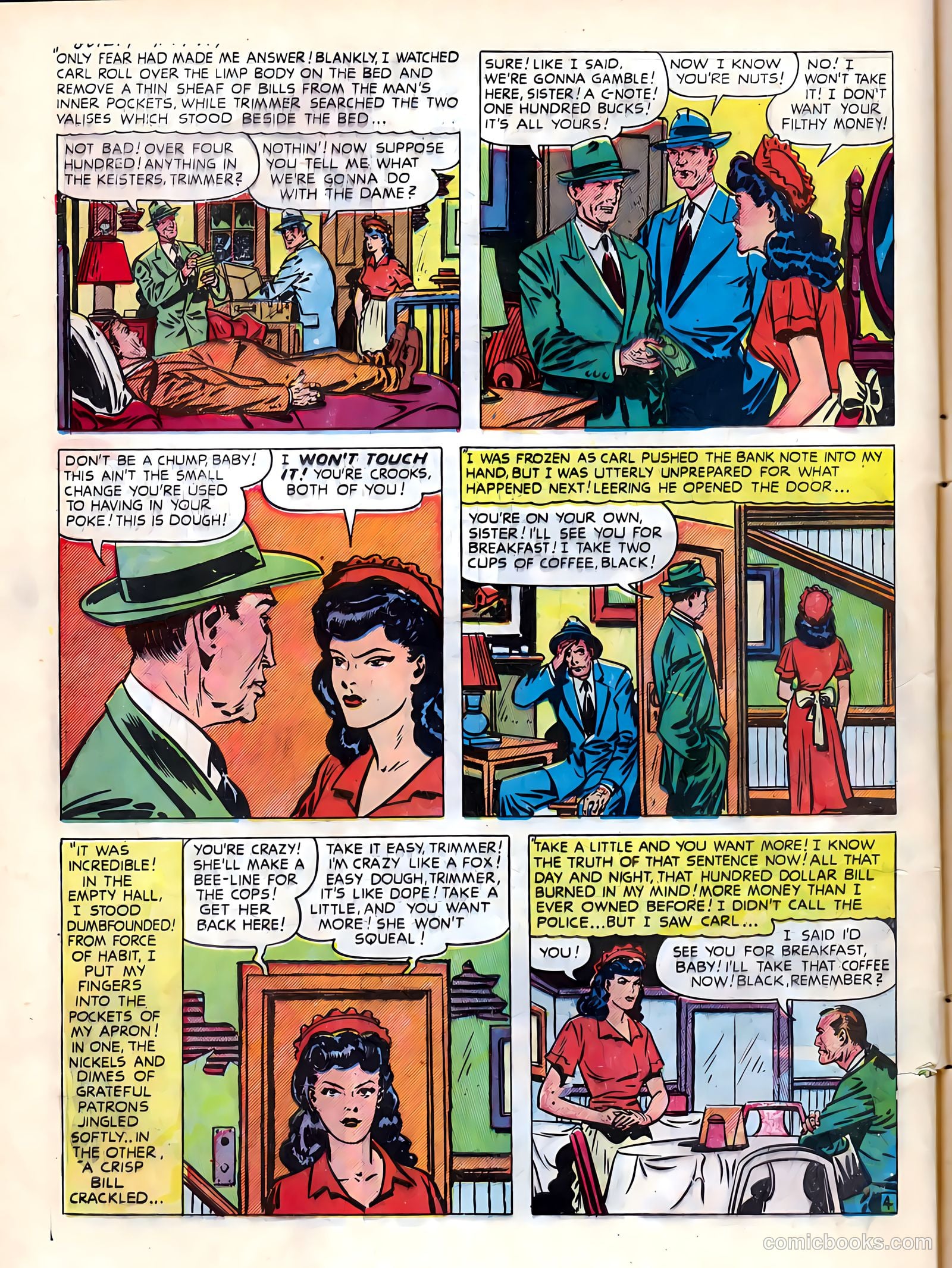 Justice Traps the Guilty #14 — page 6 of 52