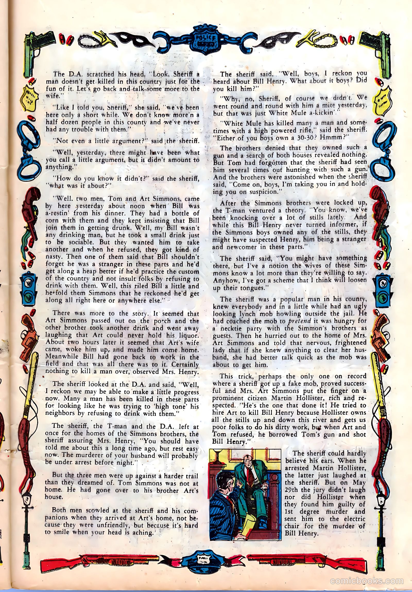 Justice Traps the Guilty #14 — page 31 of 52