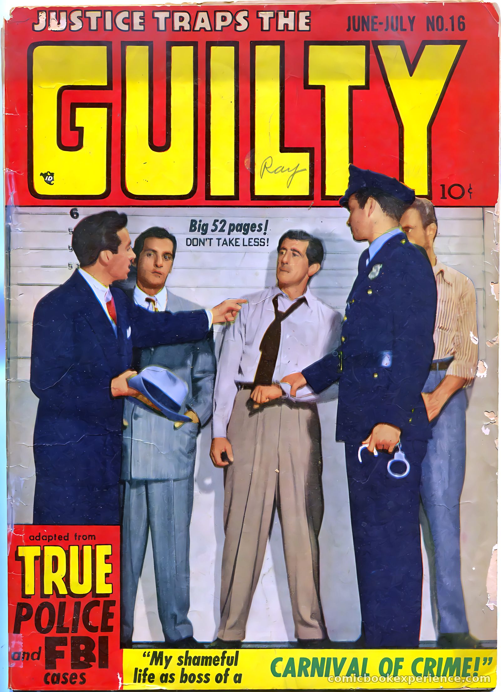 Justice Traps the Guilty #16 — page 1 of 52