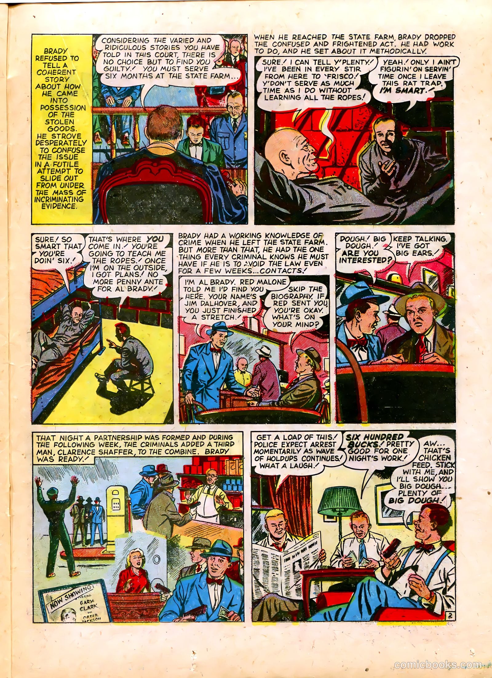 Justice Traps the Guilty #16 — page 33 of 52