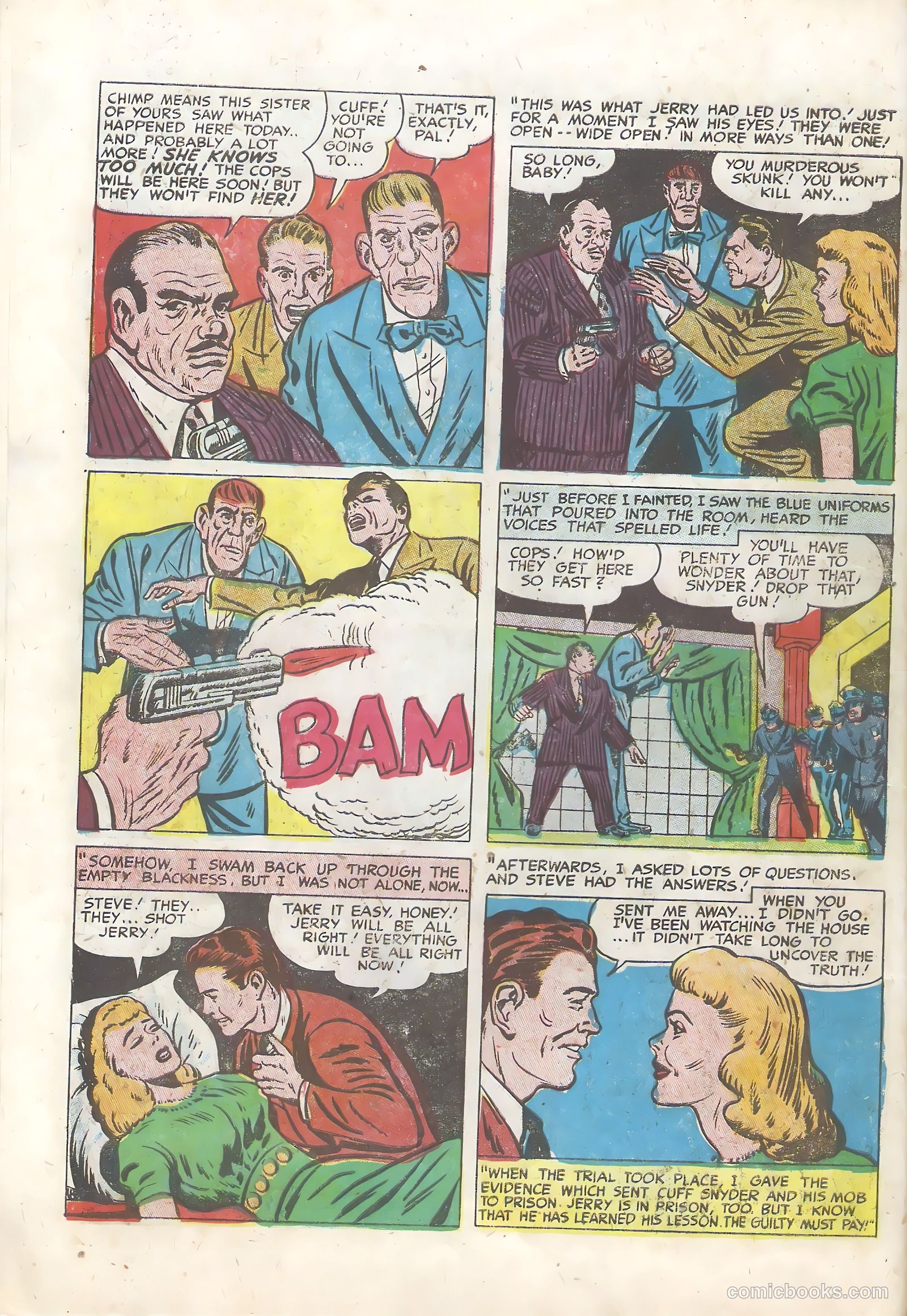 Justice Traps the Guilty #17 — page 12 of 52
