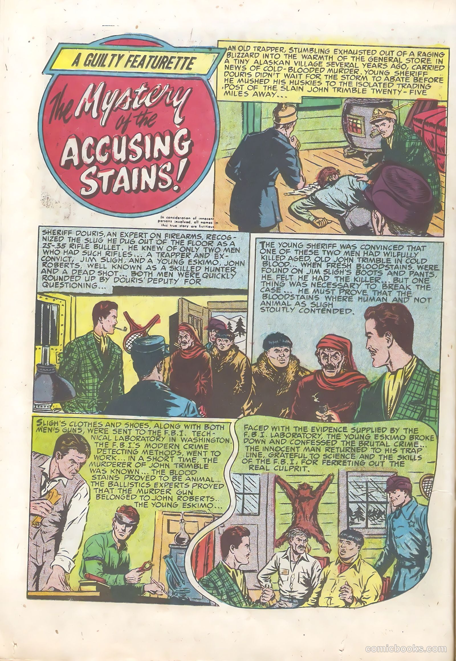 Justice Traps the Guilty #17 — page 22 of 52
