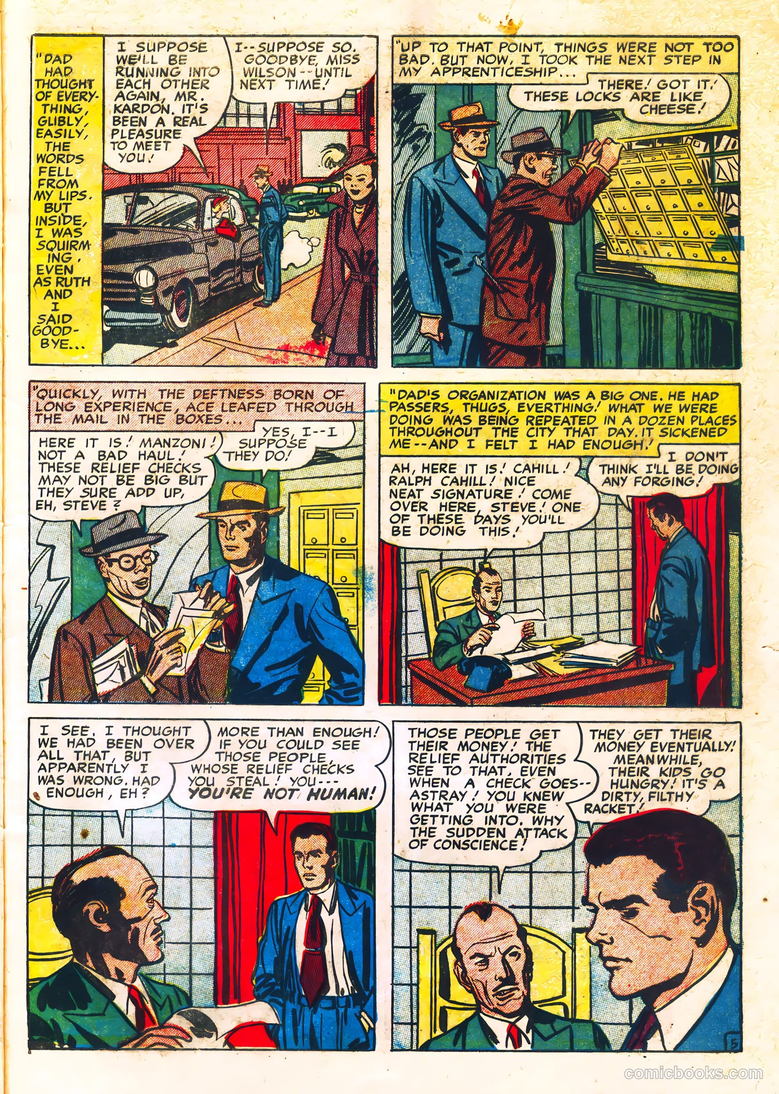 Justice Traps the Guilty #18 — page 7 of 52