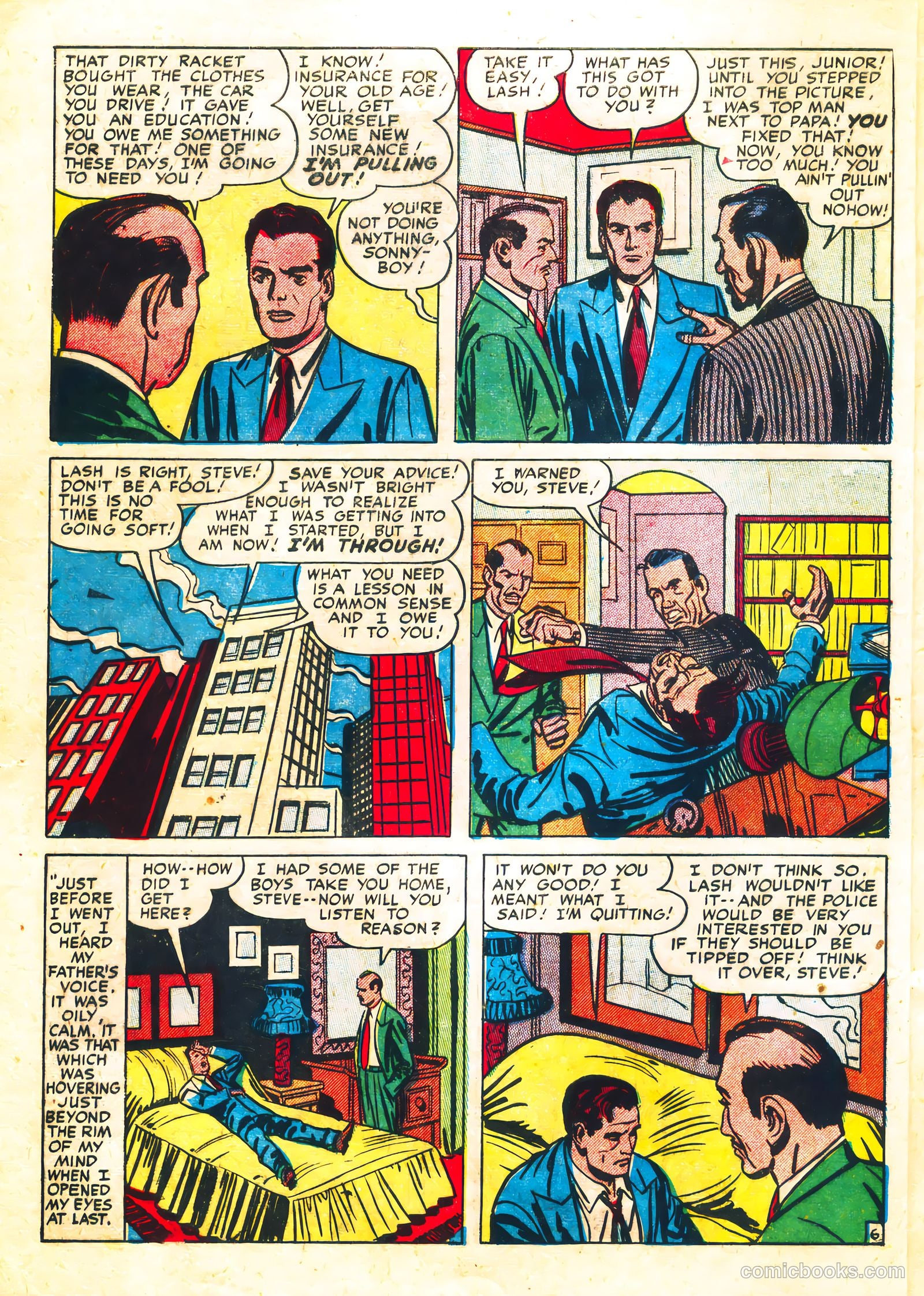 Justice Traps the Guilty #18 — page 8 of 52