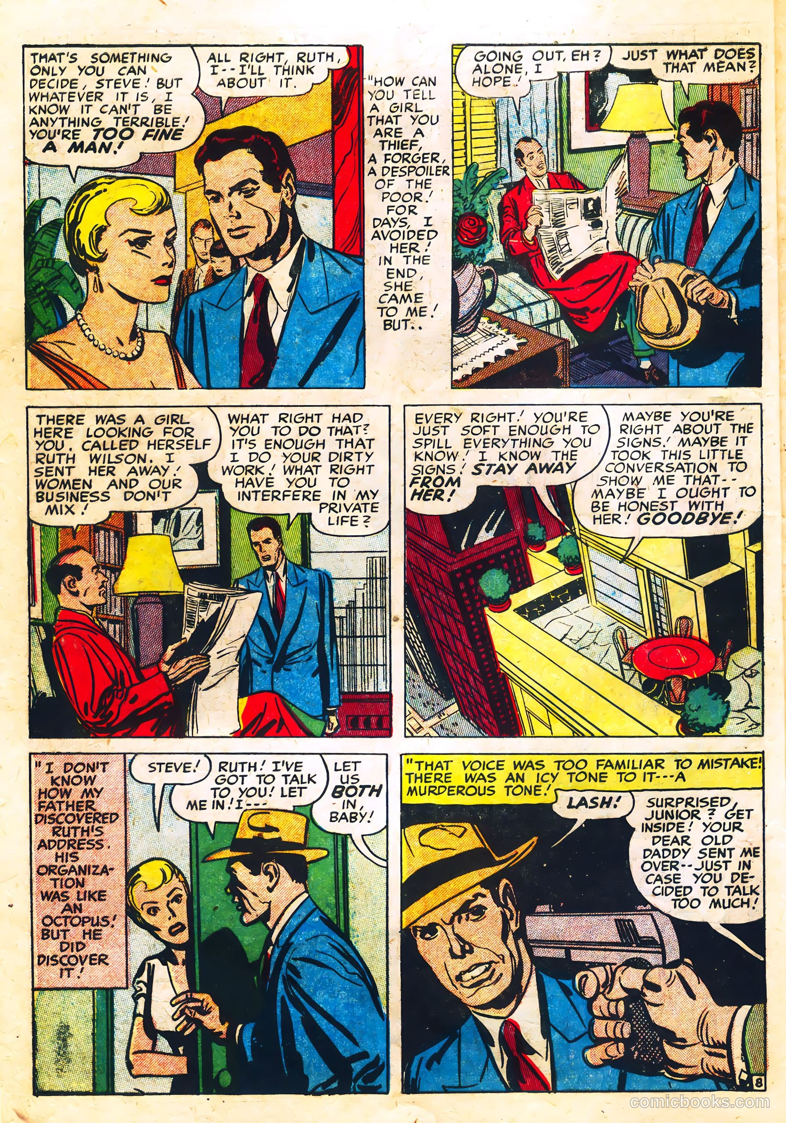 Justice Traps the Guilty #18 — page 10 of 52