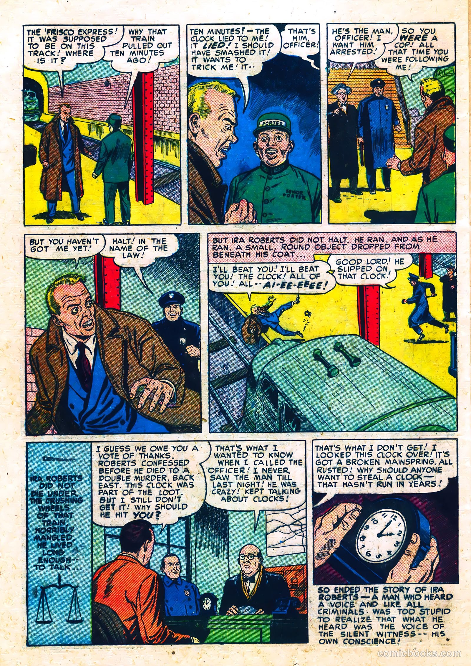 Justice Traps the Guilty #18 — page 38 of 52