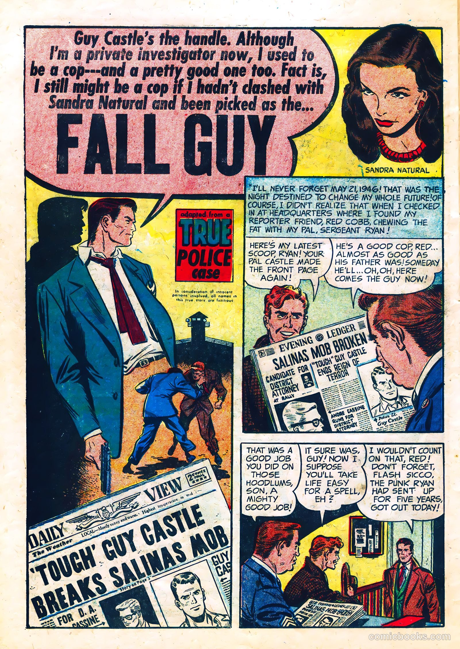 Justice Traps the Guilty #18 — page 40 of 52