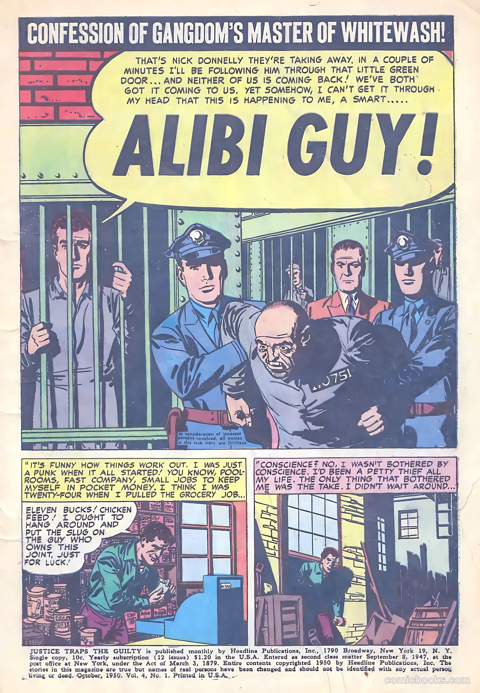 Justice Traps the Guilty #19 — page 3 of 52