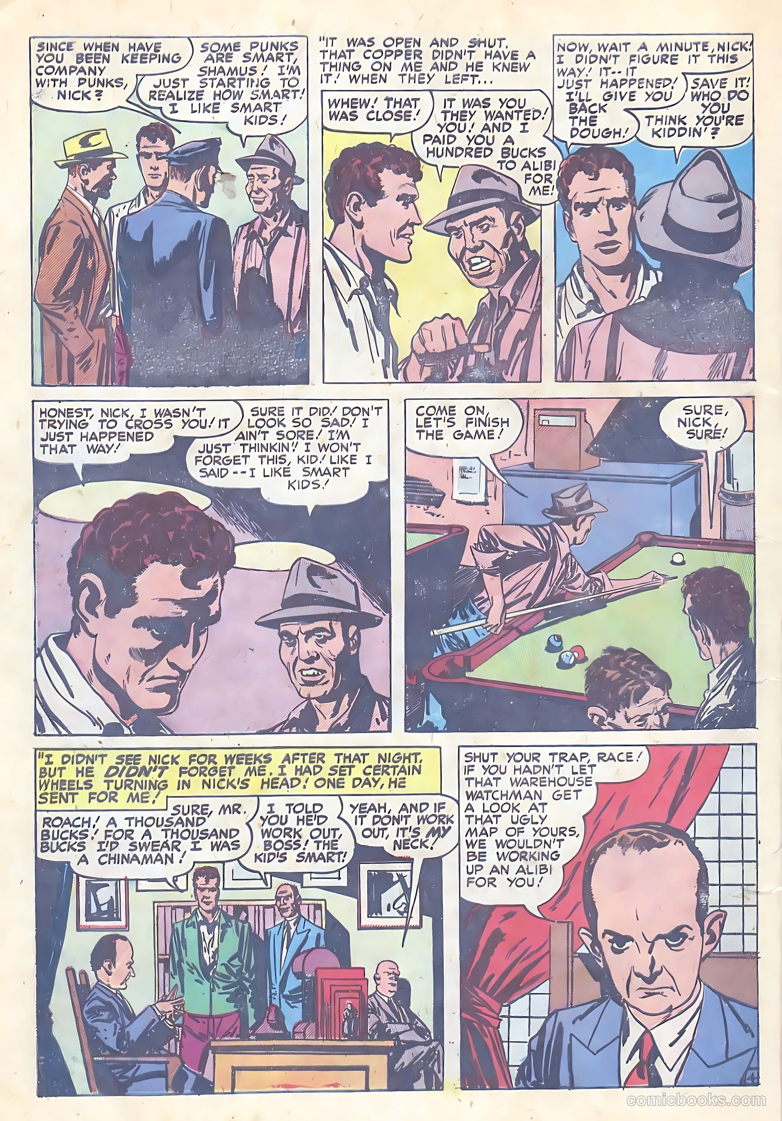 Justice Traps the Guilty #19 — page 6 of 52