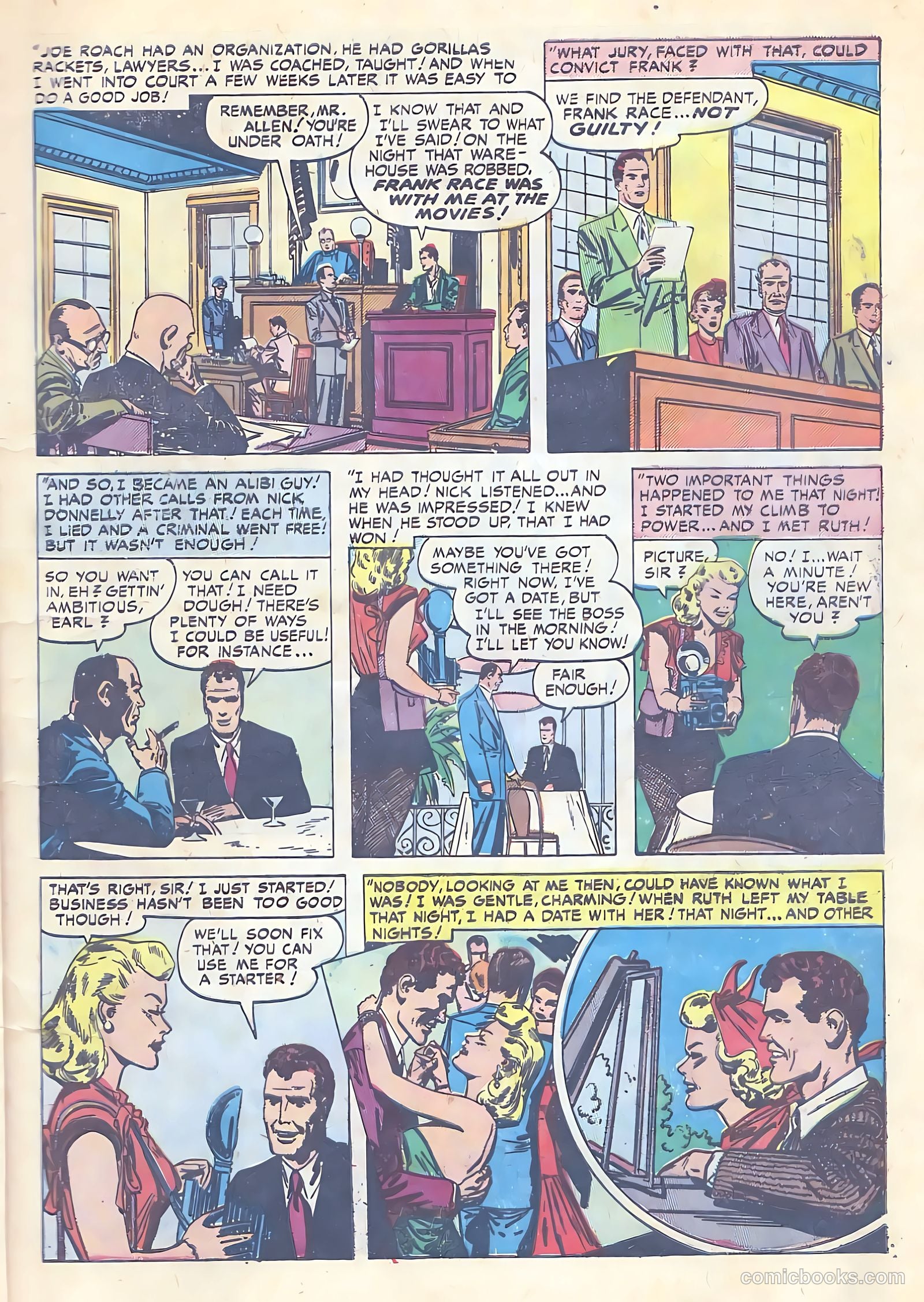 Justice Traps the Guilty #19 — page 7 of 52