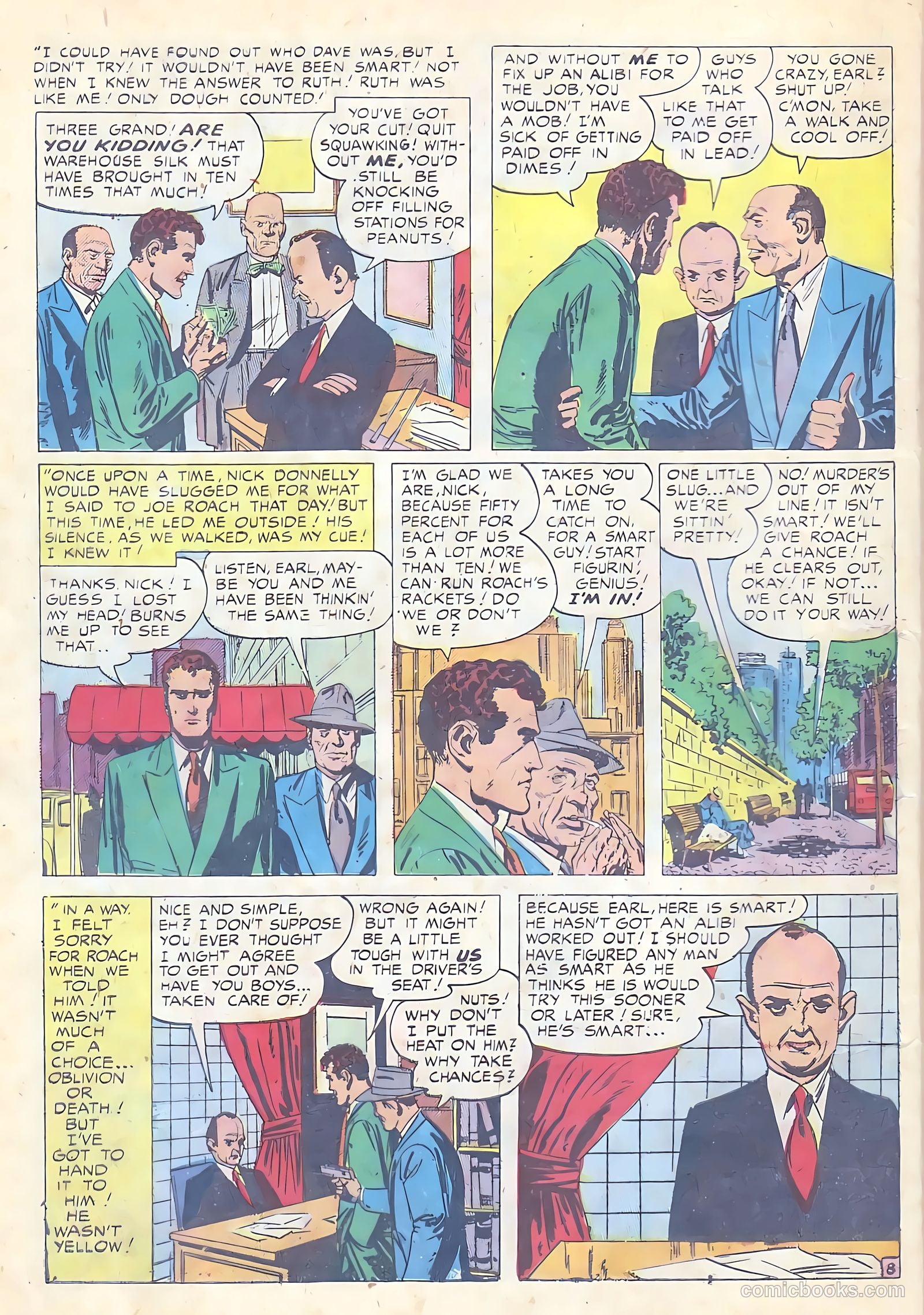 Justice Traps the Guilty #19 — page 10 of 52