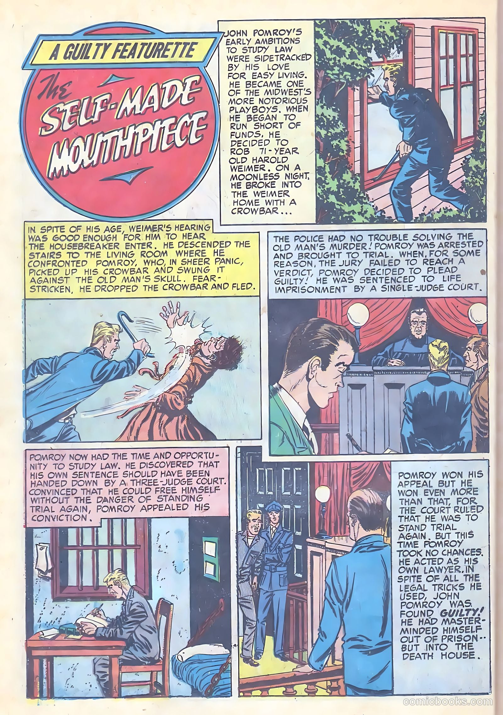 Justice Traps the Guilty #19 — page 22 of 52