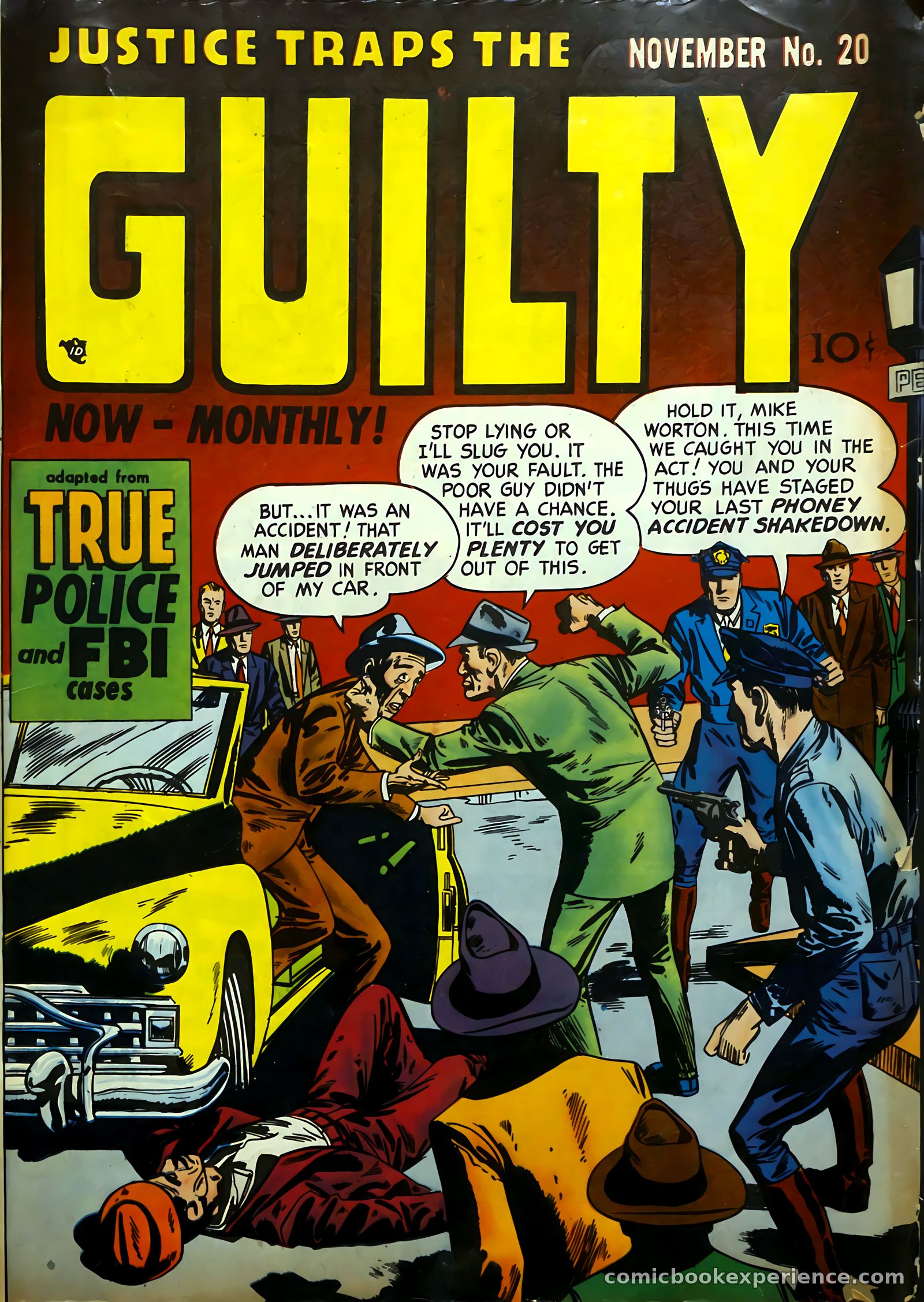 Justice Traps the Guilty #20 — page 1 of 52