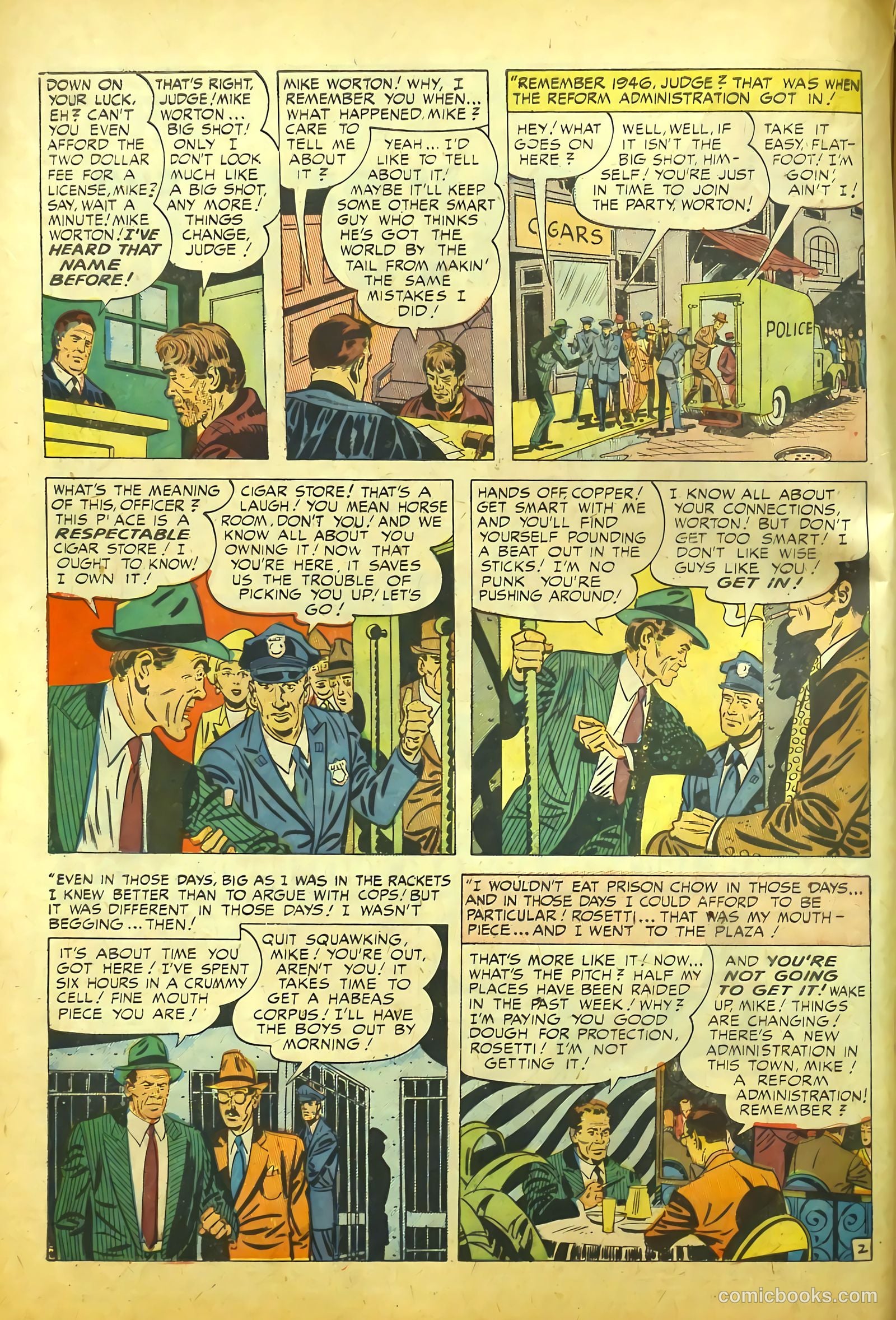 Justice Traps the Guilty #20 — page 4 of 52