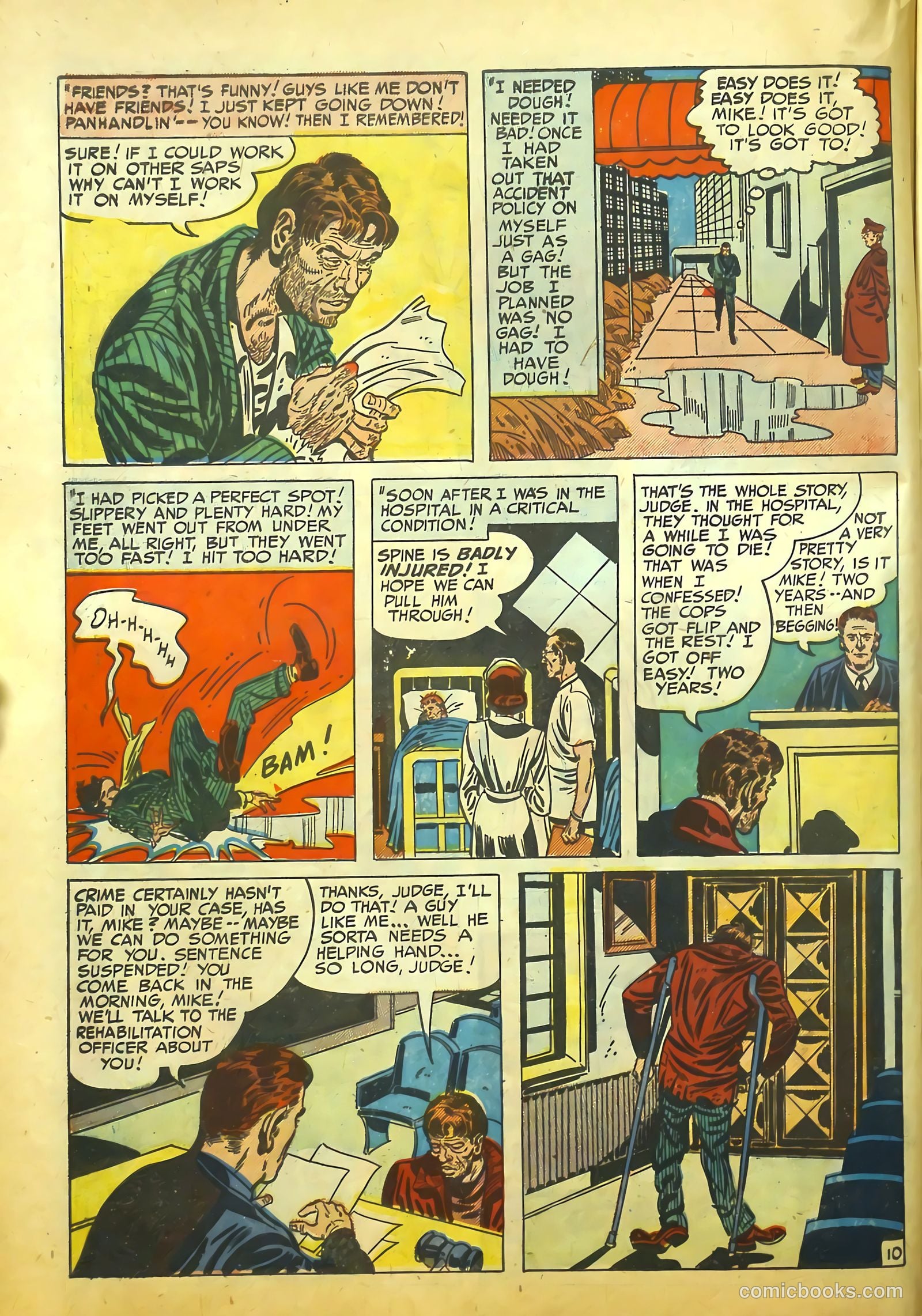 Justice Traps the Guilty #20 — page 12 of 52