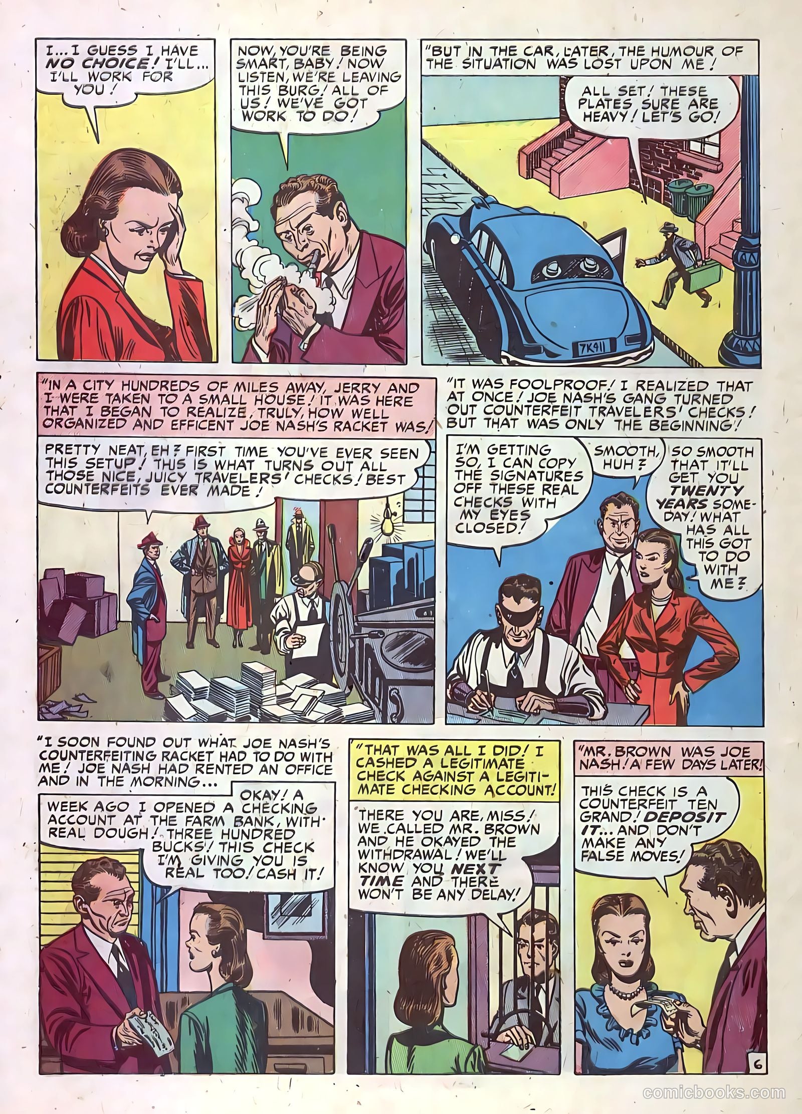 Justice Traps the Guilty #21 — page 8 of 52