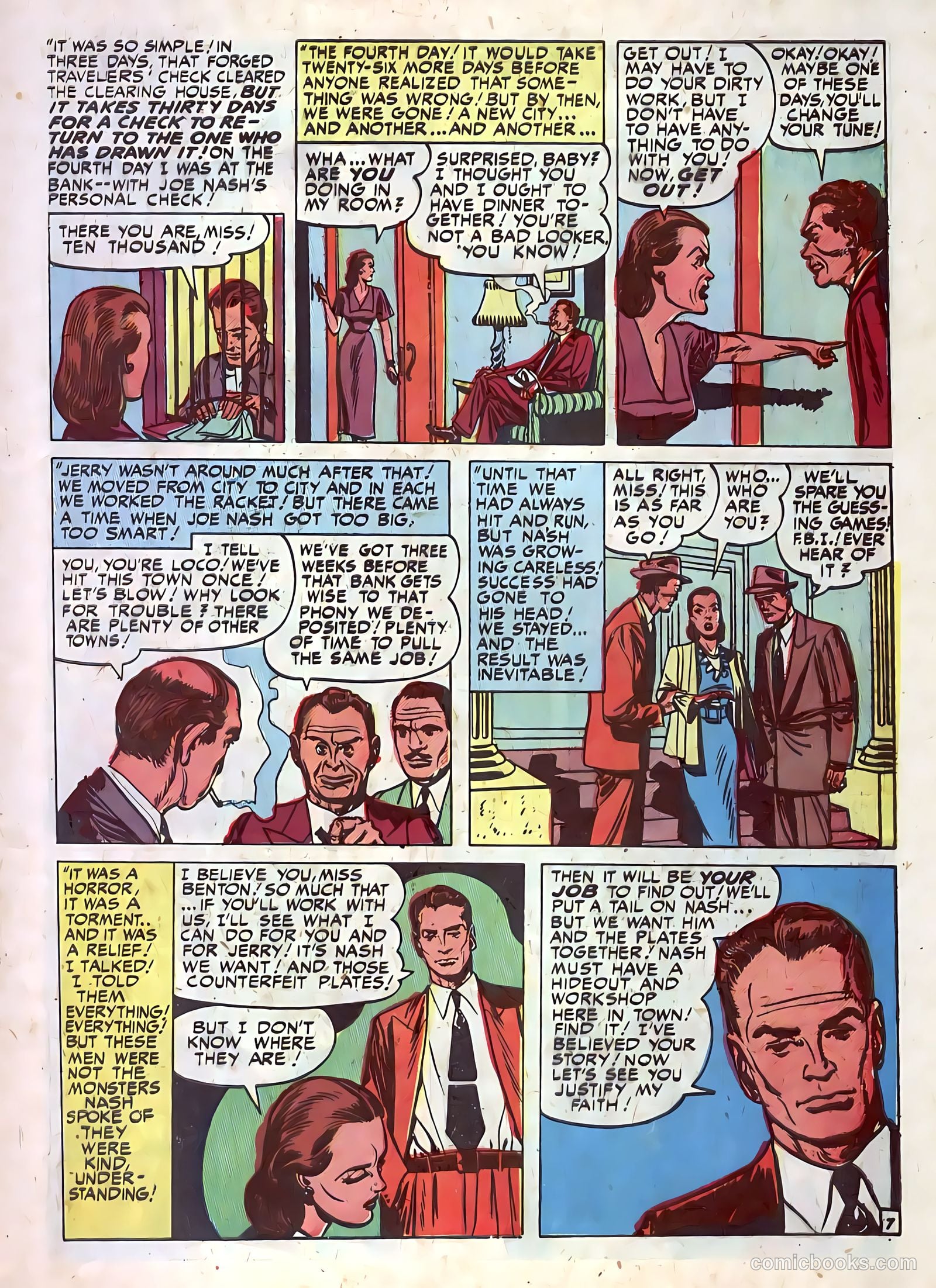 Justice Traps the Guilty #21 — page 9 of 52