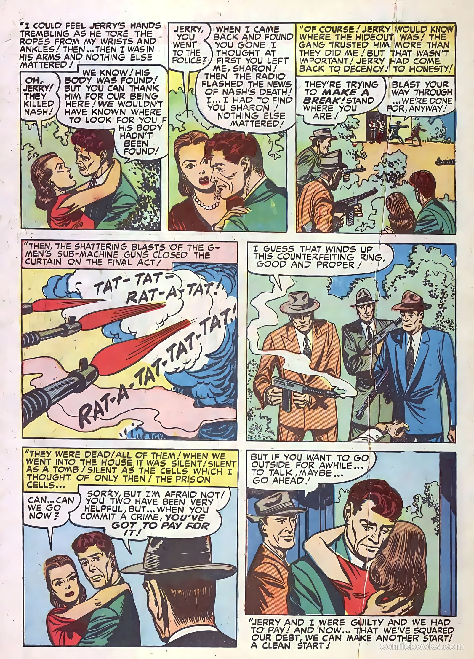 Justice Traps the Guilty #21 — page 12 of 52