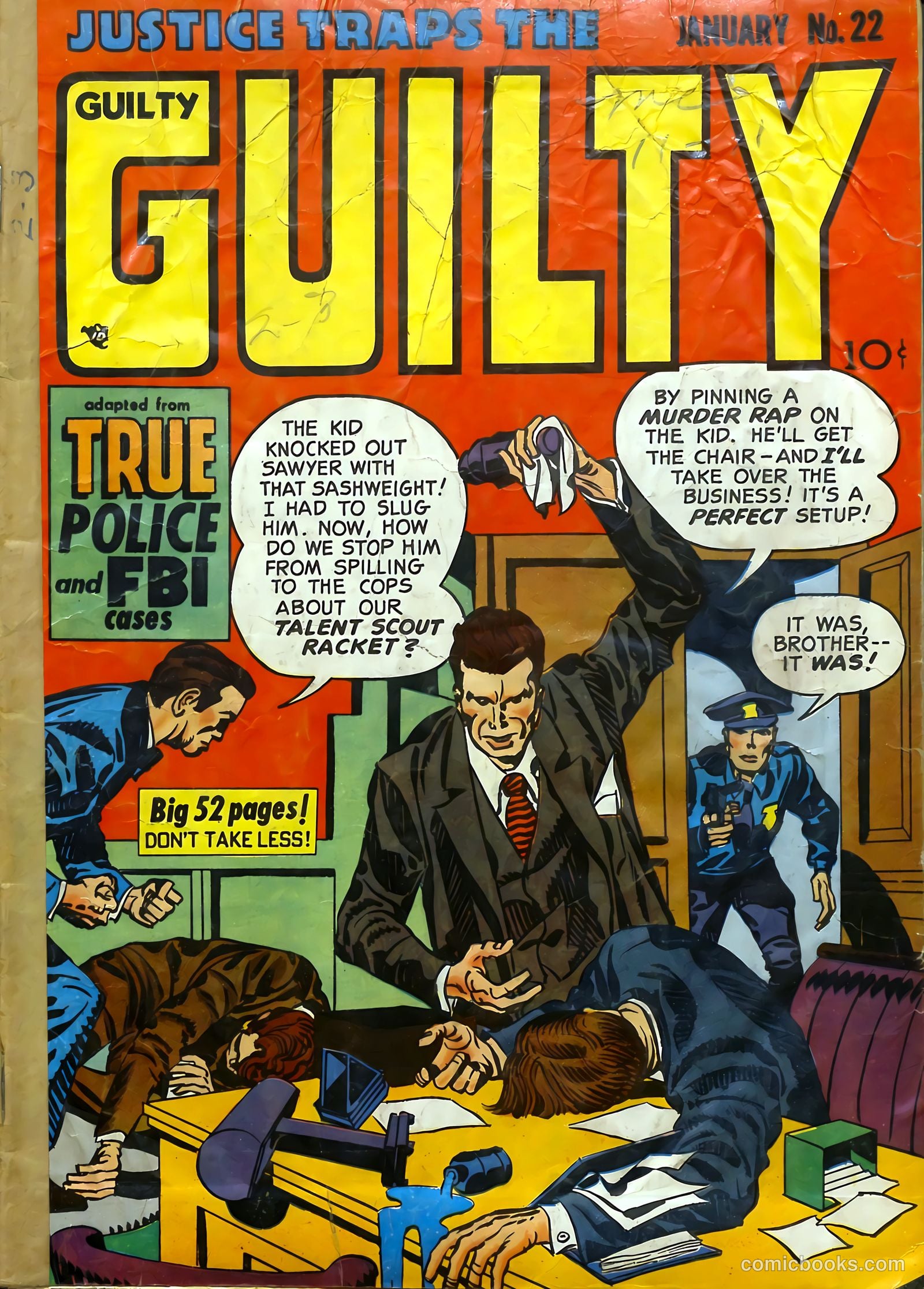Justice Traps the Guilty #22 — page 2 of 56