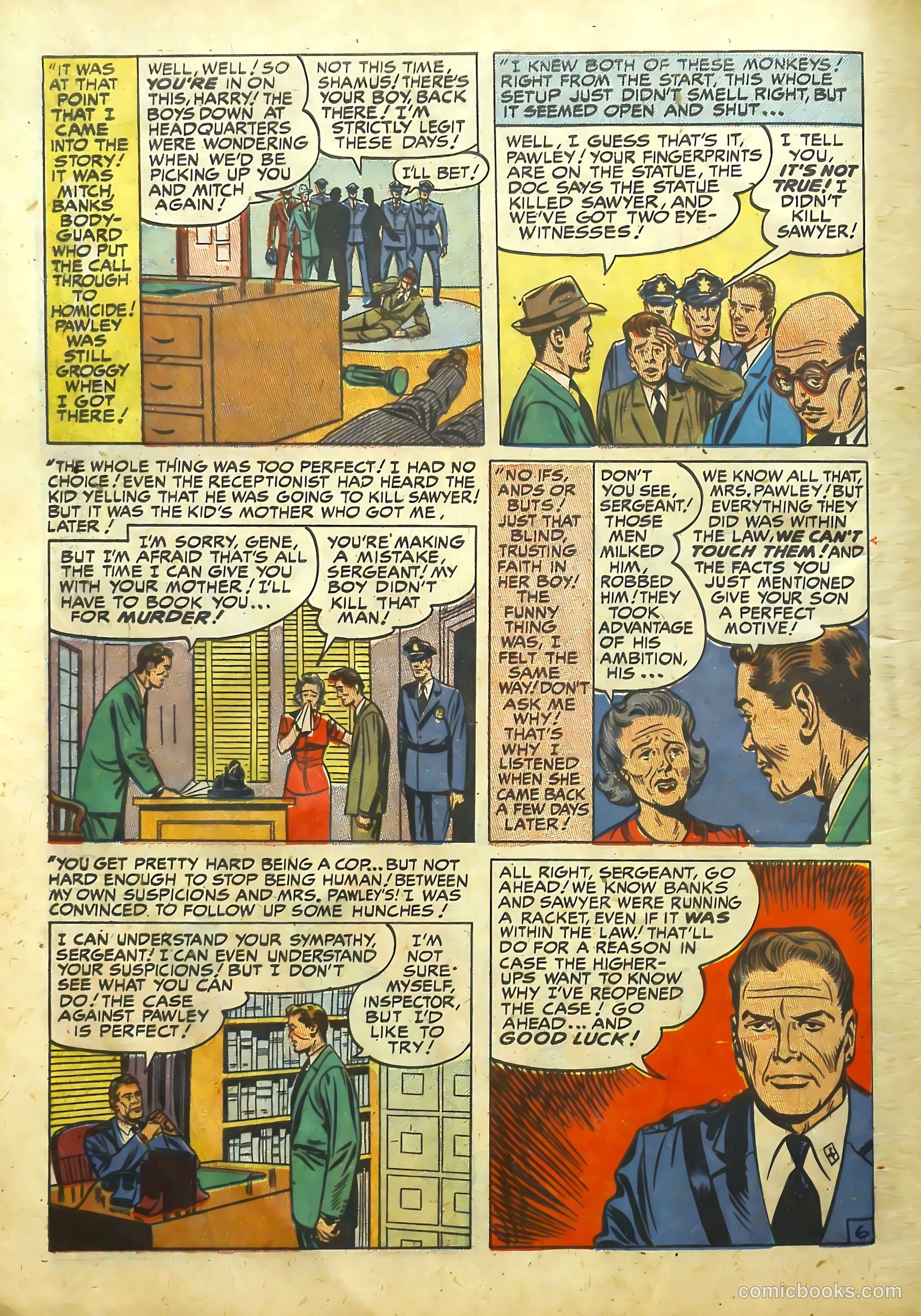 Justice Traps the Guilty #22 — page 10 of 56