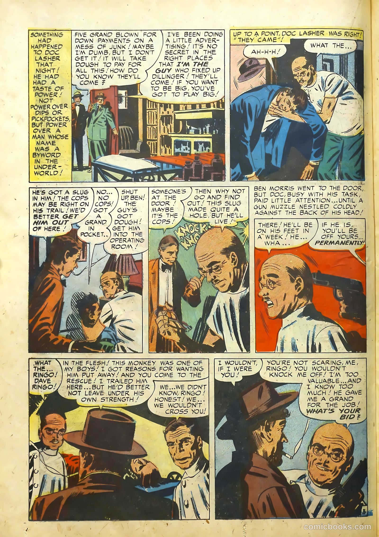 Justice Traps the Guilty #22 — page 36 of 56