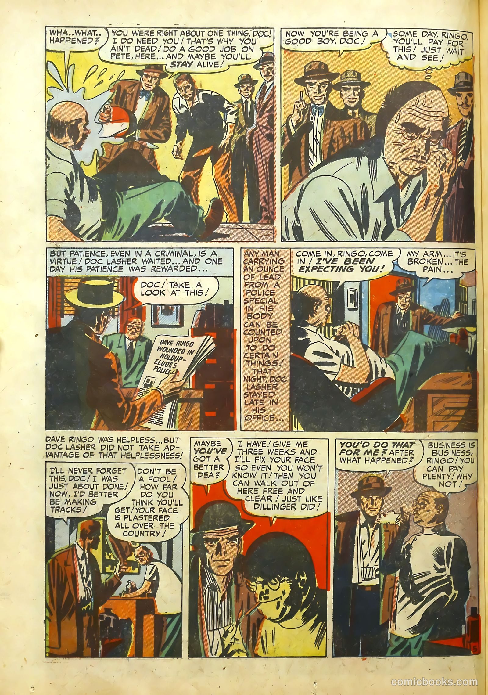 Justice Traps the Guilty #22 — page 38 of 56