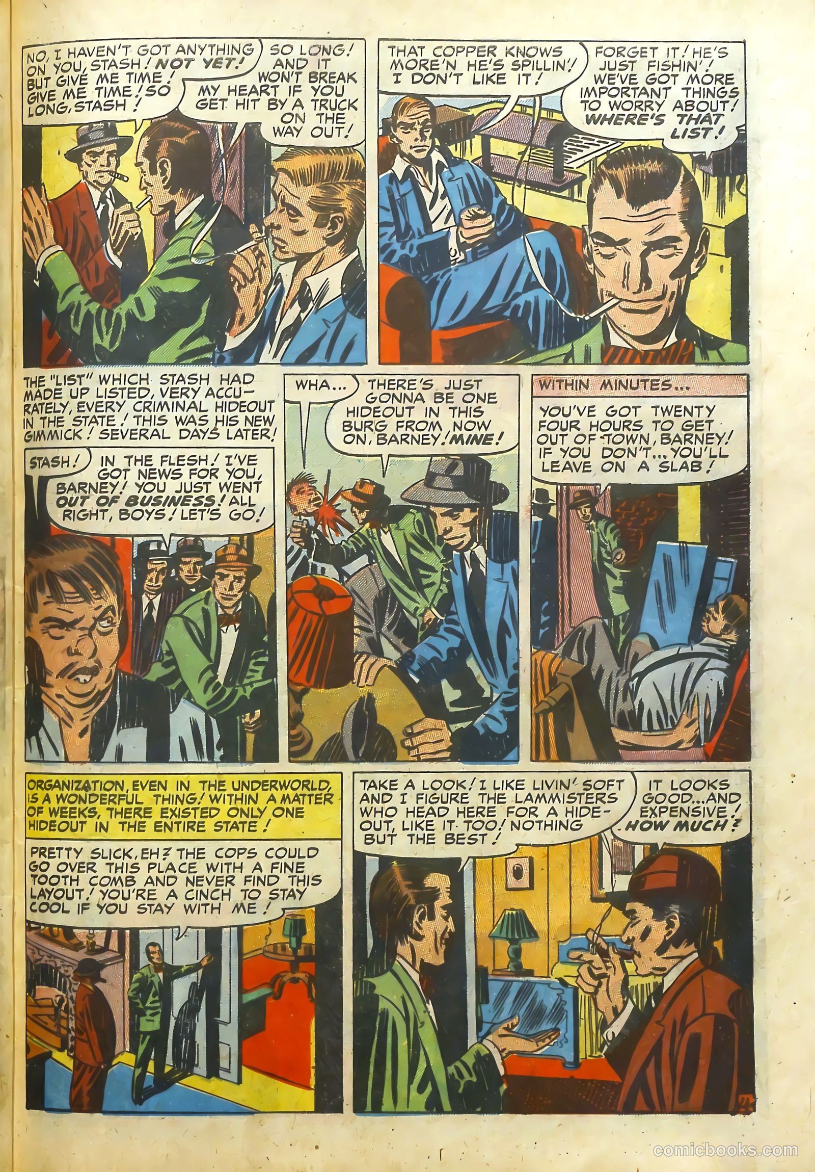 Justice Traps the Guilty #22 — page 47 of 56