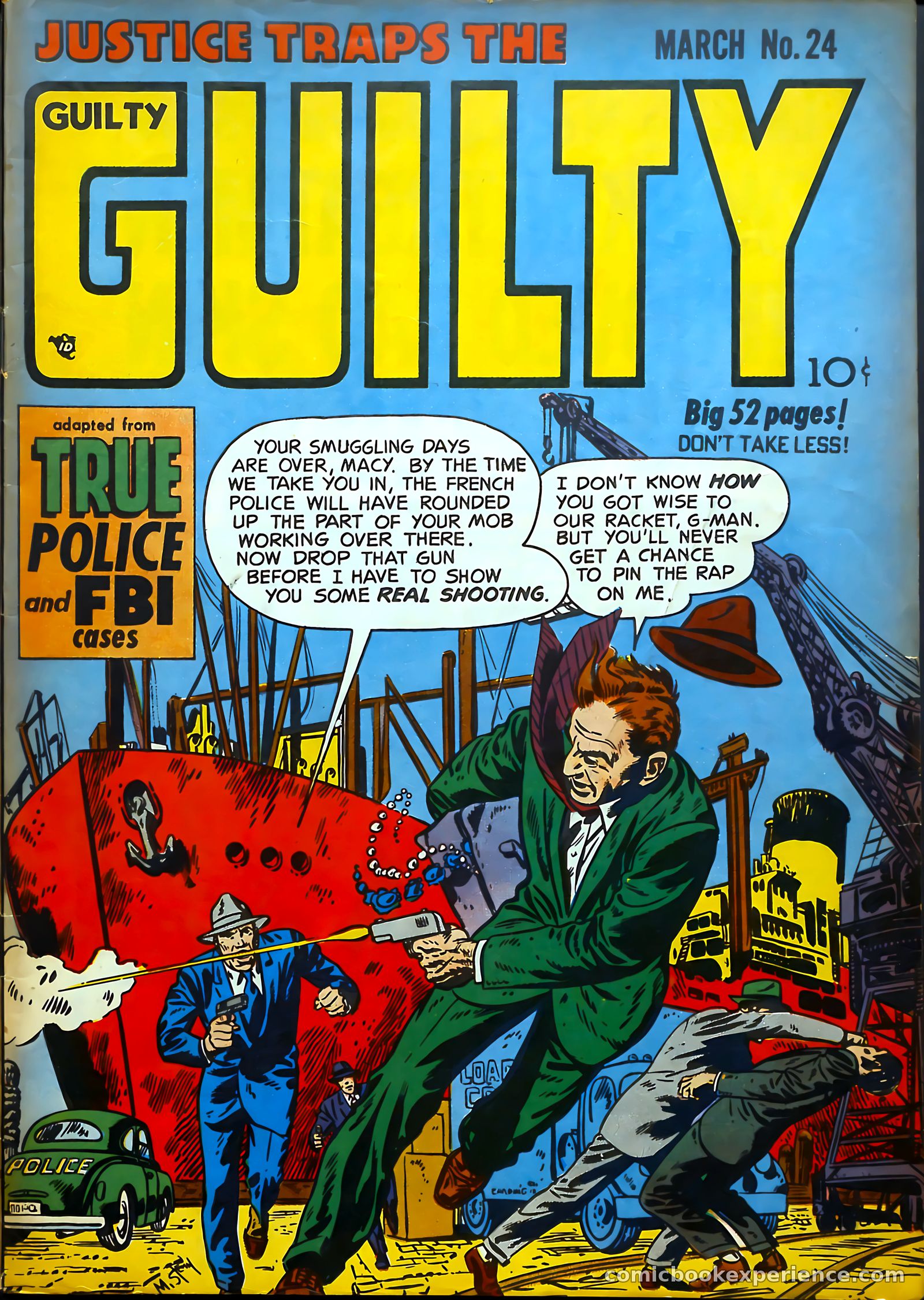 Justice Traps the Guilty #24 — page 1 of 53