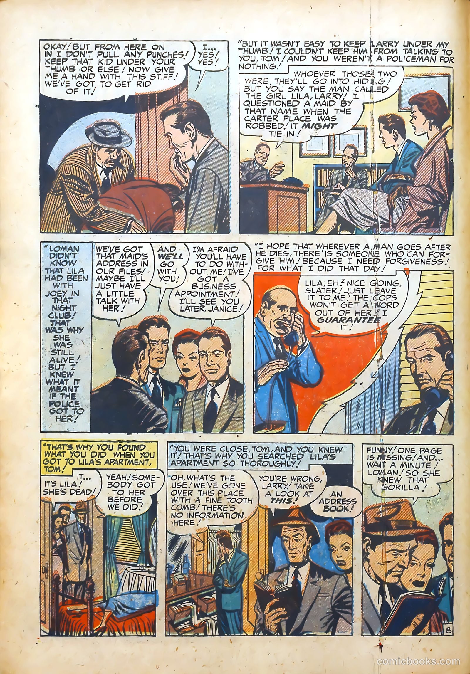 Justice Traps the Guilty #24 — page 10 of 53