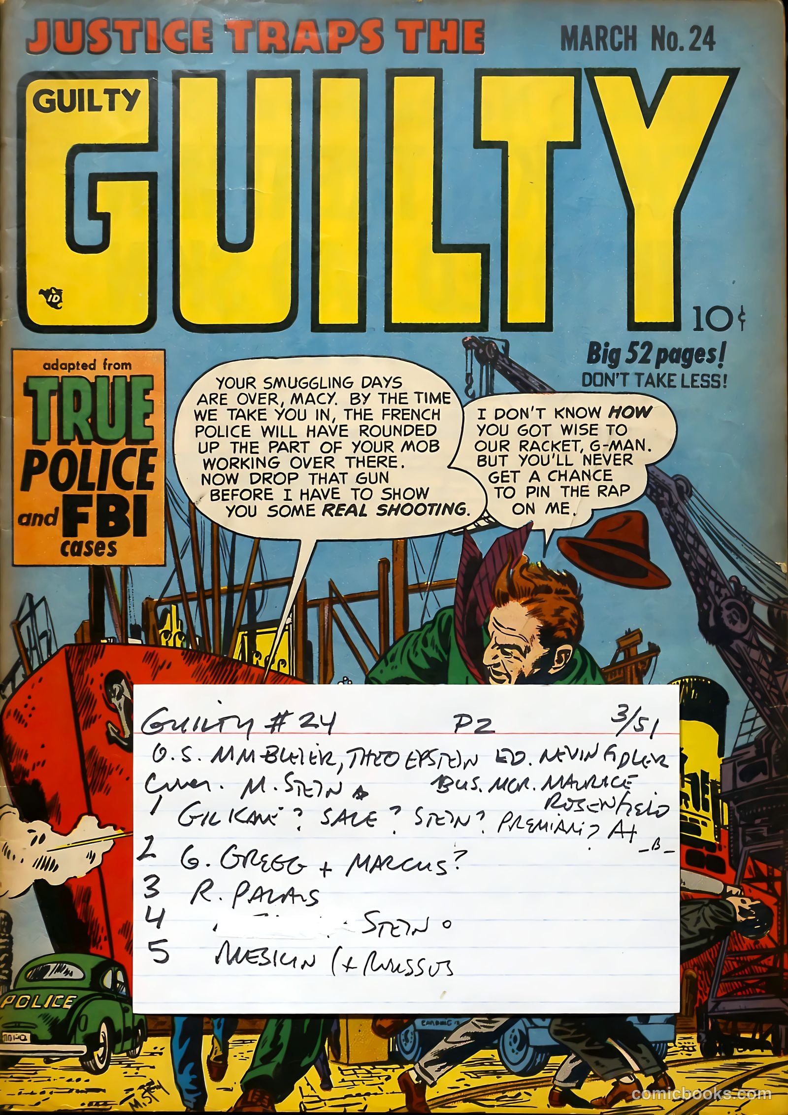 Justice Traps the Guilty #24 — page 53 of 53