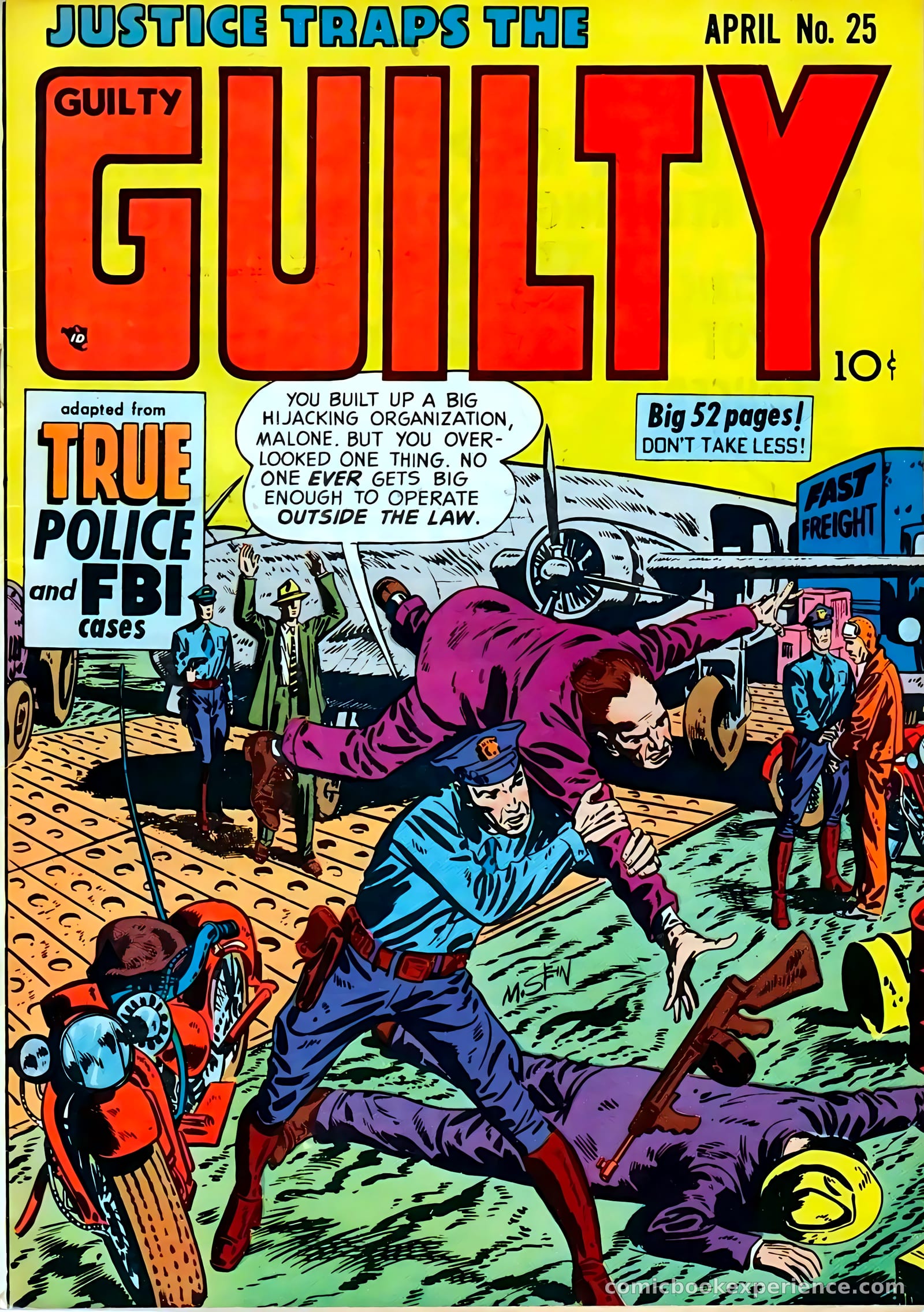 Justice Traps the Guilty #25 — page 1 of 54